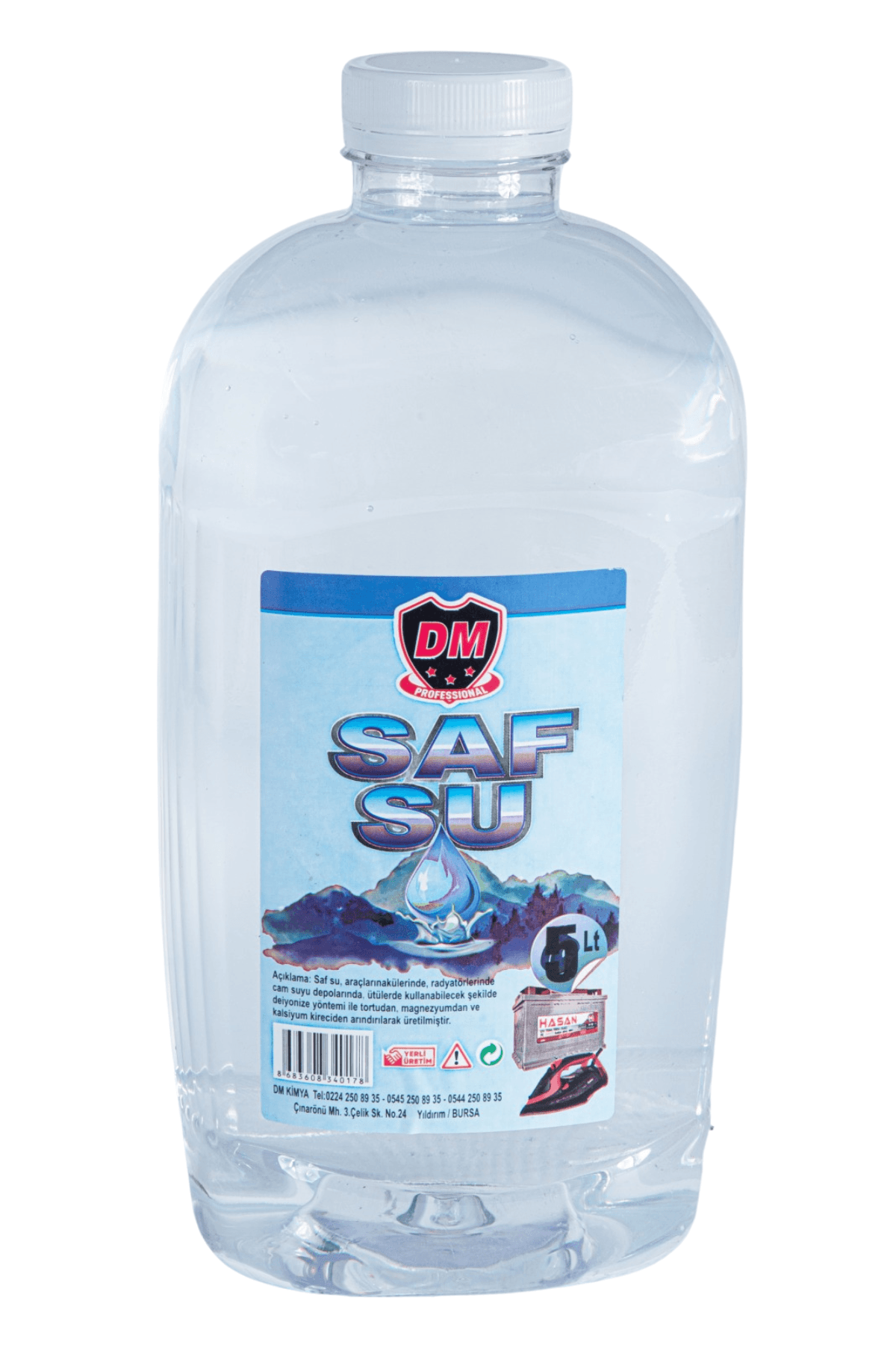 Saf Su Akü Suyu - 2.5L