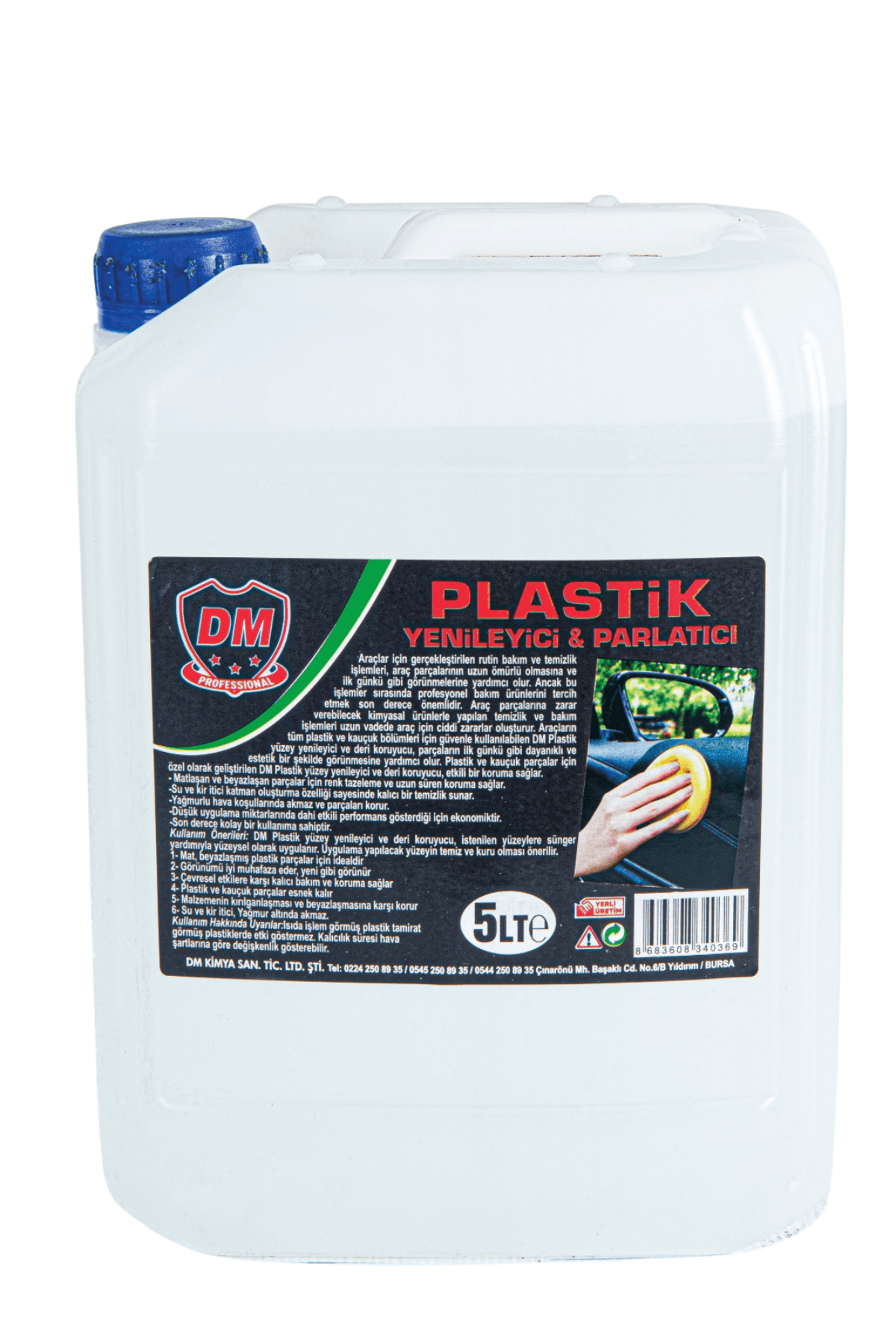 Plastik Torpido Yenileyici ve Parlatıcı