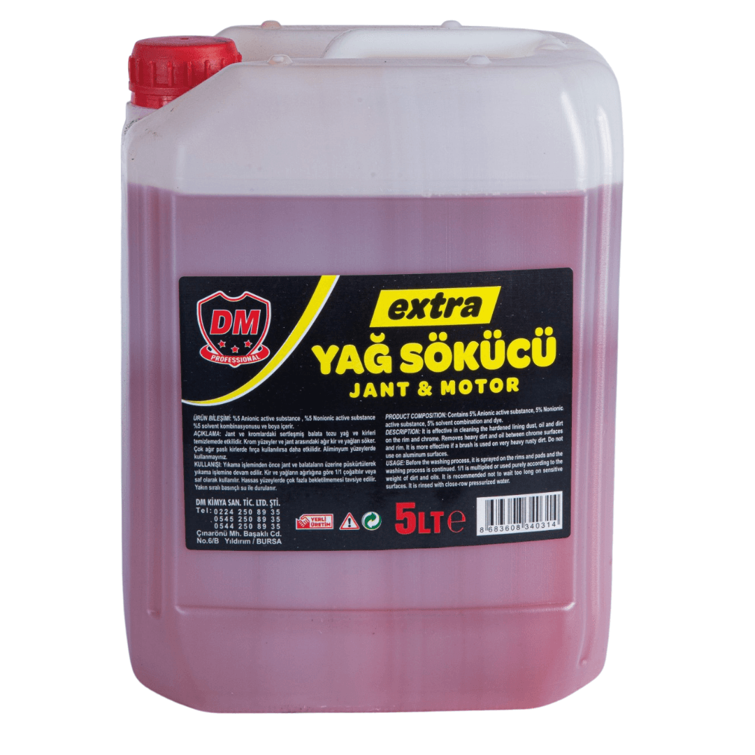 Extra Yağ Sökücü (Jant & Motor) 5 LT