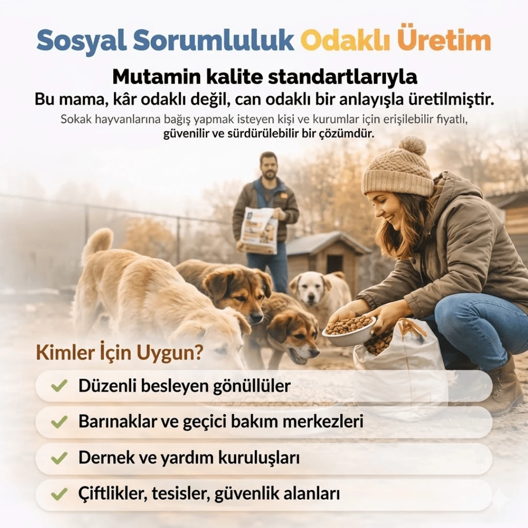 Mutamin CAN DOSTU – Köpek Maması 15KG