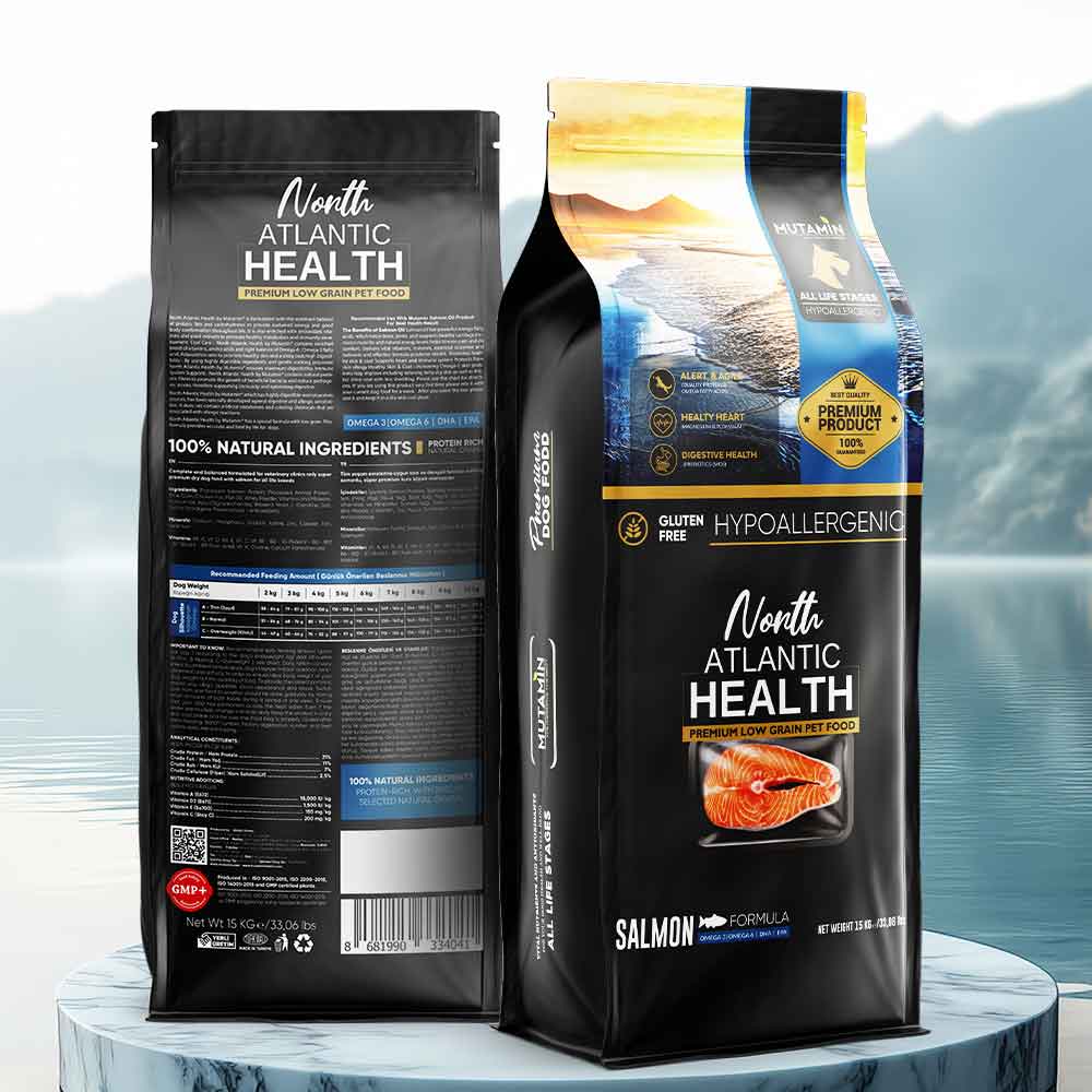 Natton mama*様 North Atlantic Health Somonlu Köpek Maması 15KG - Hipoalerjenik ve