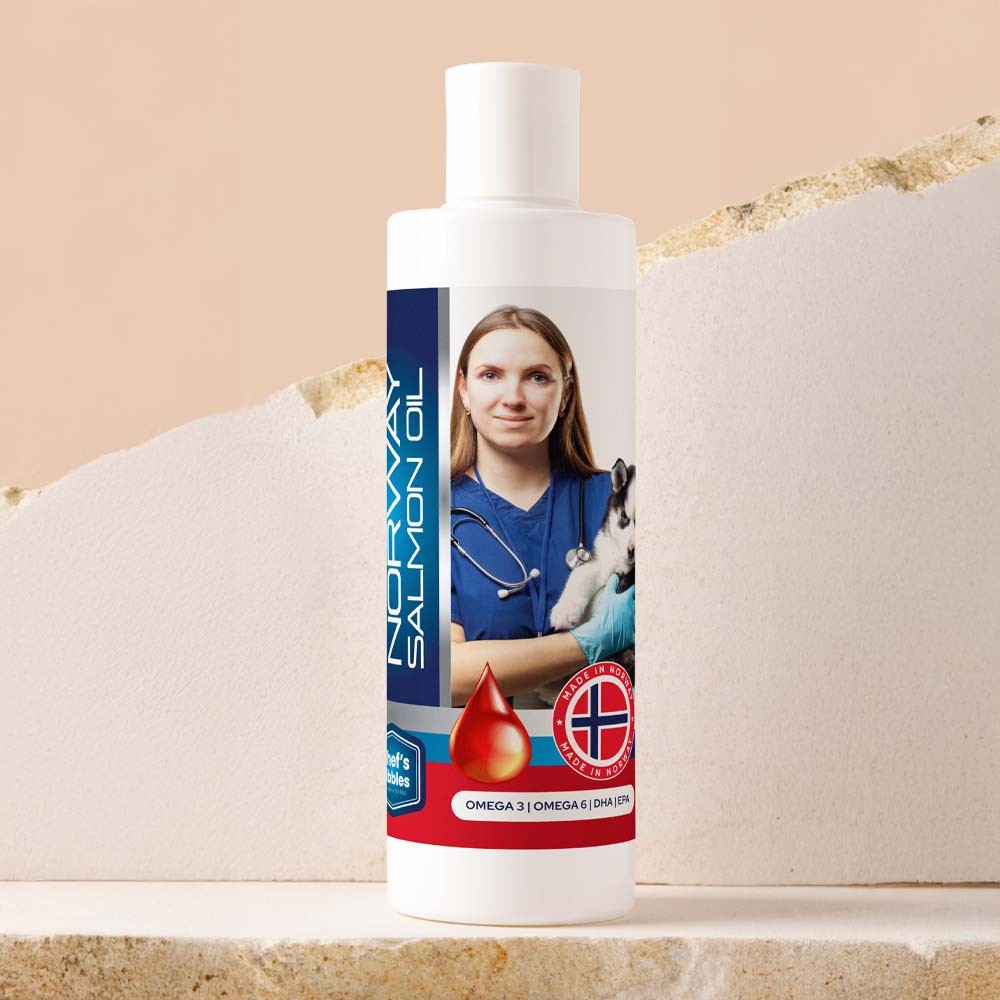 Chef’s Kibbles Norveç Somon Yağı – Köpekler İçin – 150ML