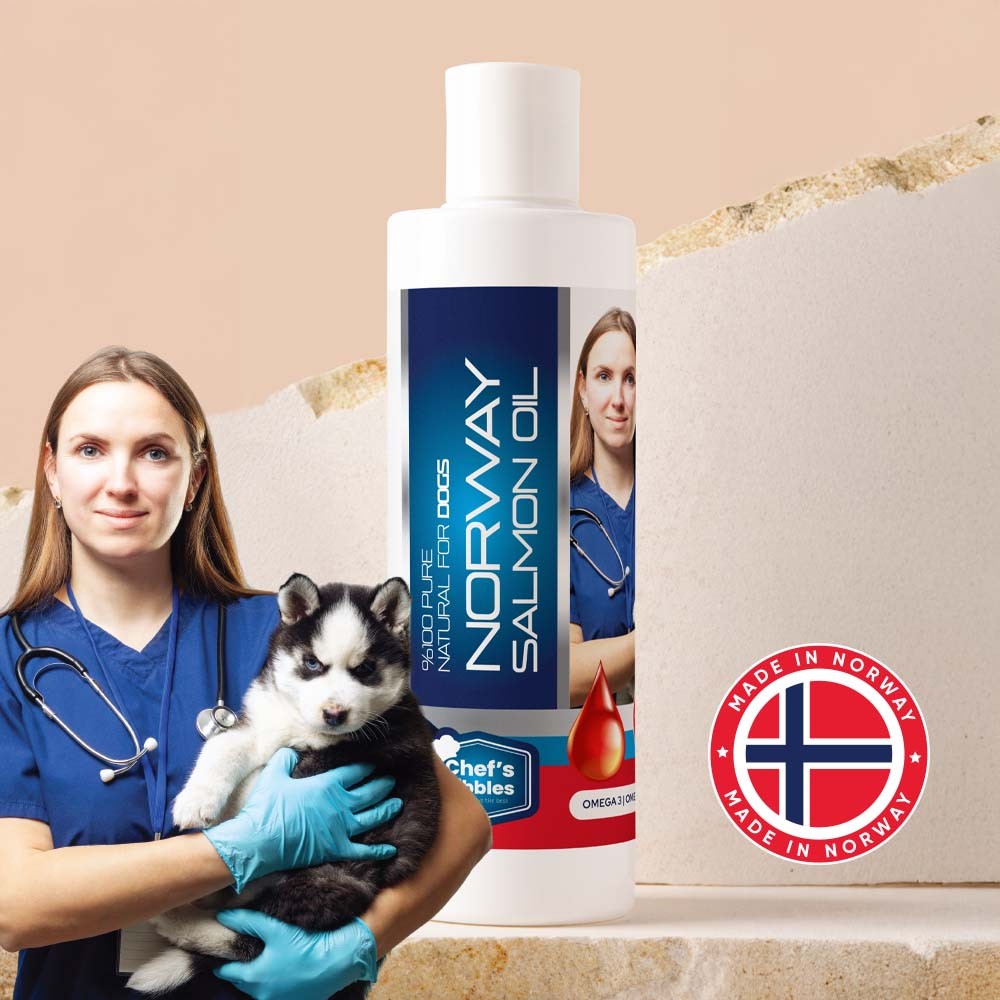 Chef’s Kibbles Norveç Somon Yağı – Köpekler İçin – 150ML