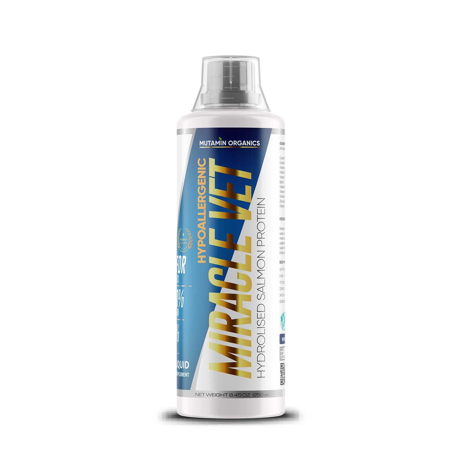 Mutamin Miraclevet Hidrolize Somon Proteini 250ML