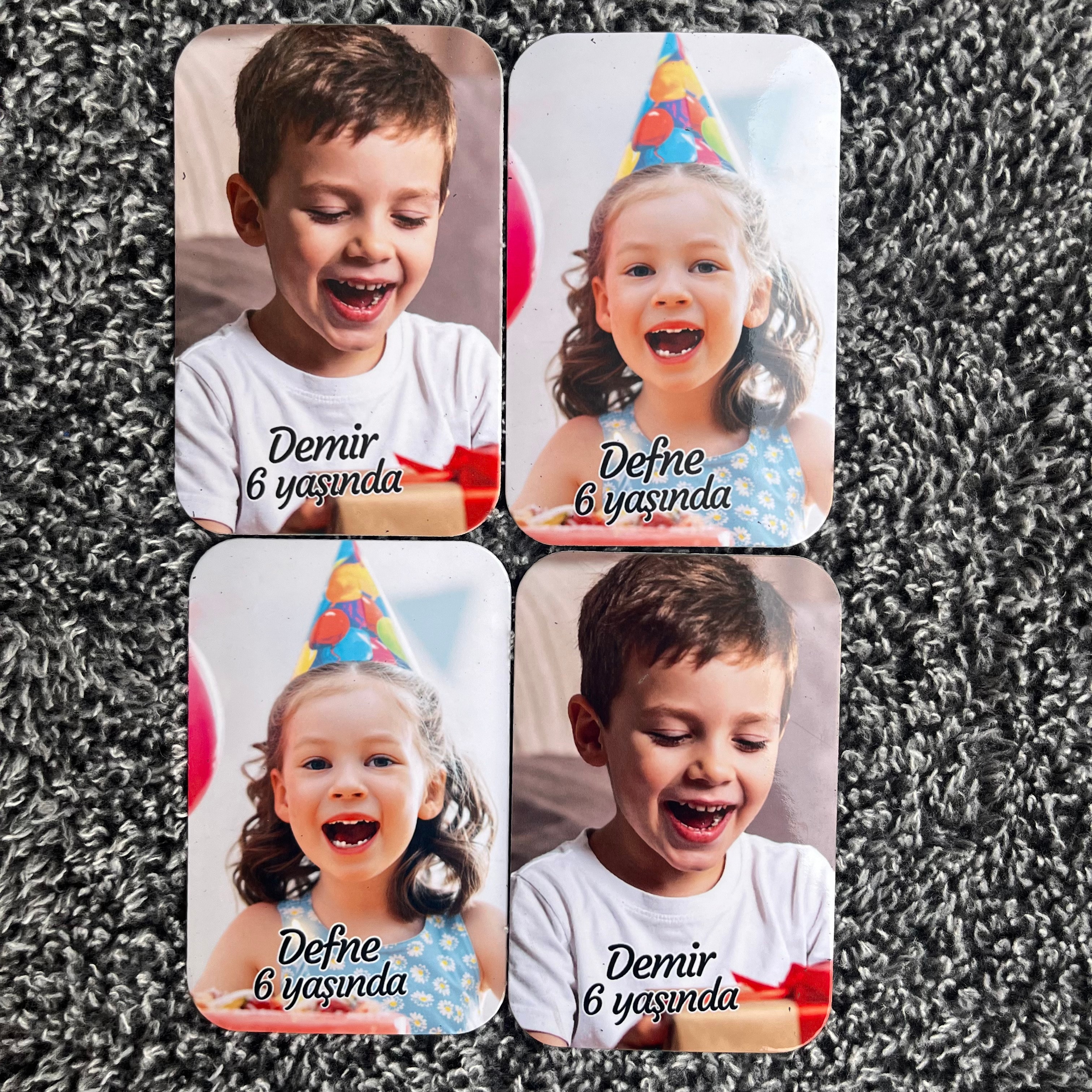 Resimli Doğum Günü Magnet