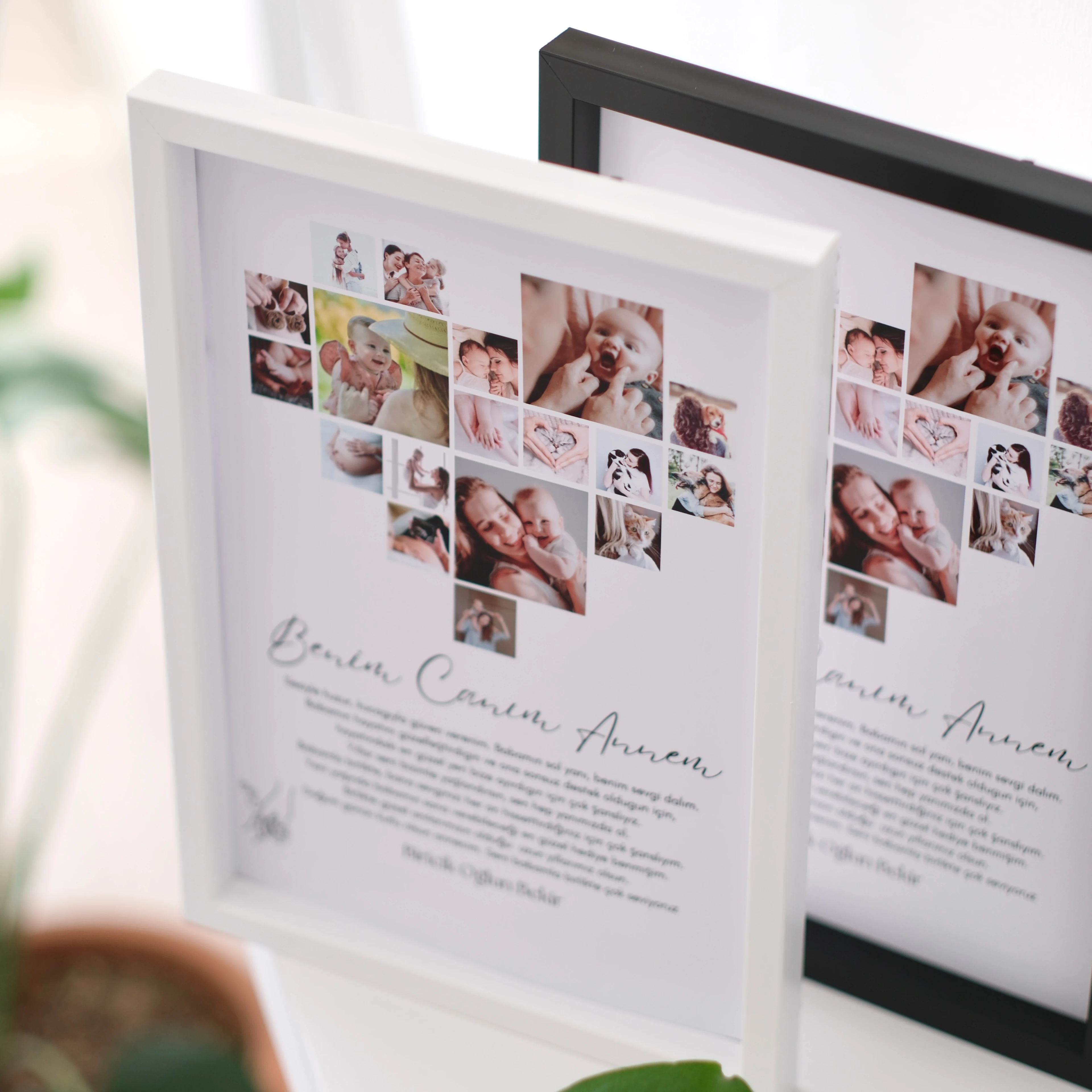 Benim Canım Annem Fotoğraflı 20x30 Yapışan Çerçeve