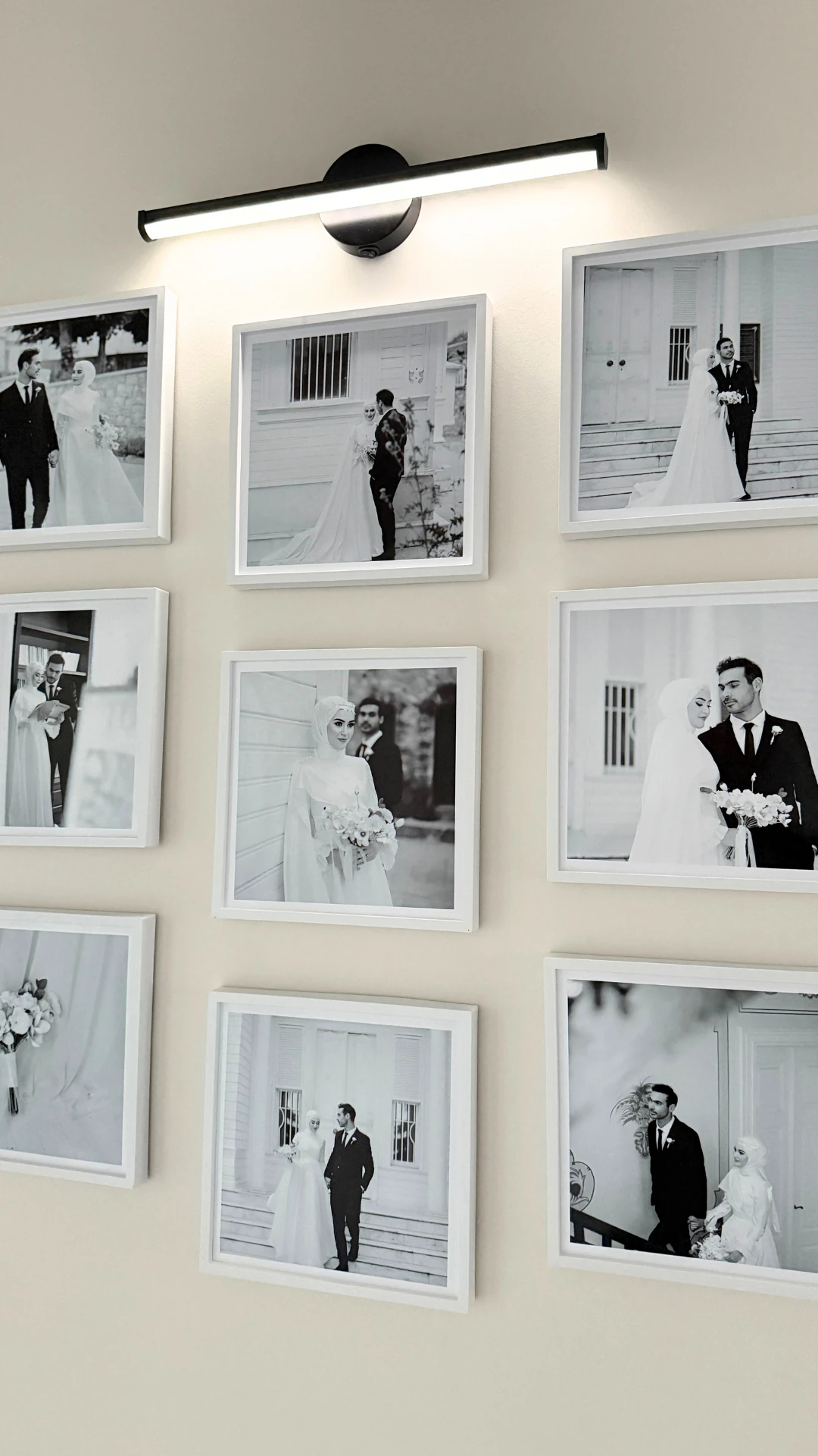 Yapışan Kare Çerçeve Aplik Hediye 20x20cm