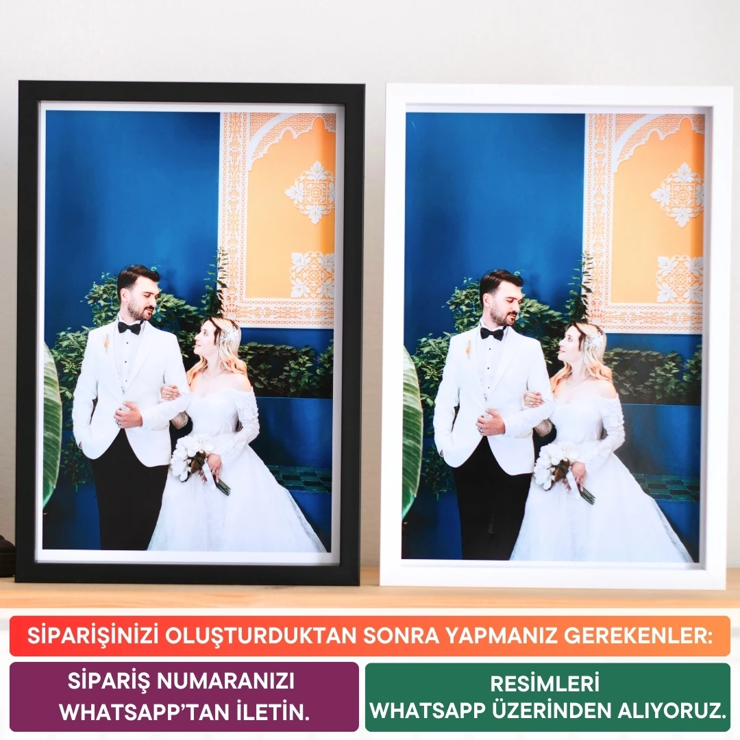 Fotoğraflı 20x30 Yapışan Çerçeve