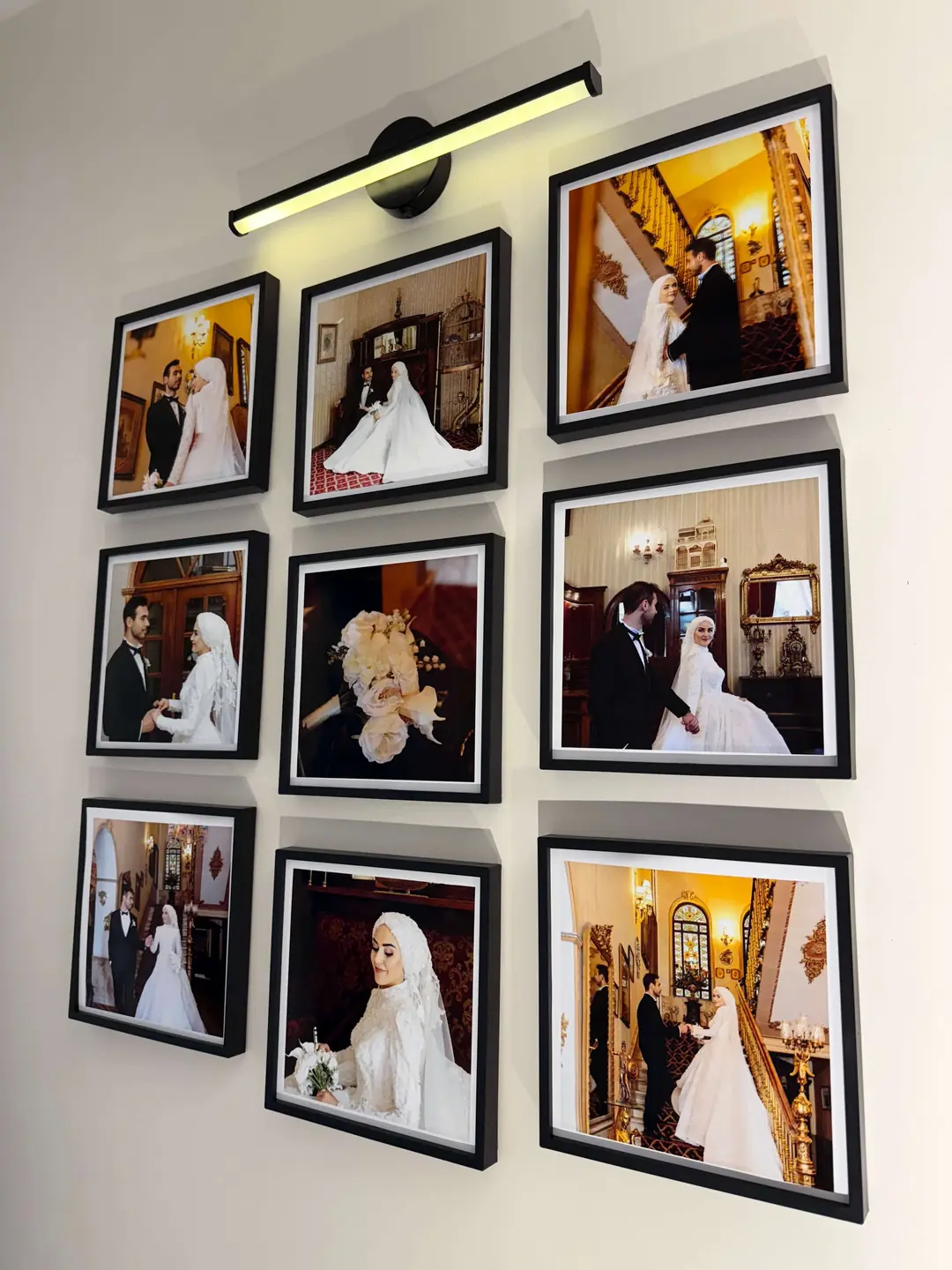 20x20cm Yapışan Kare Çerçeve