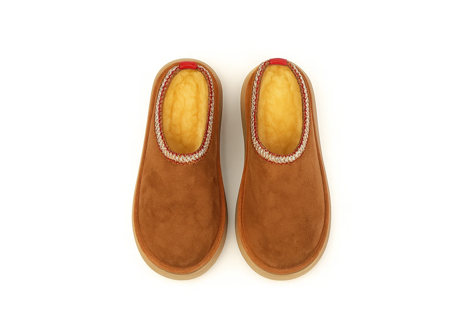 Kadın Camel İçi Kürklü Kışlık Terlik Bot & Bootie