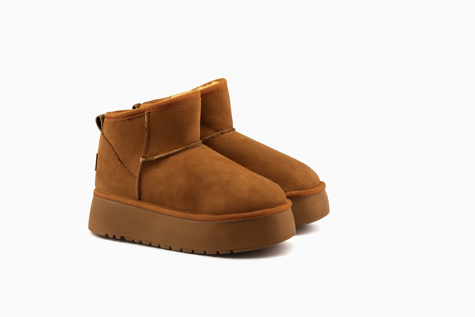 Kadın Kürklü Camel Teddy Bot