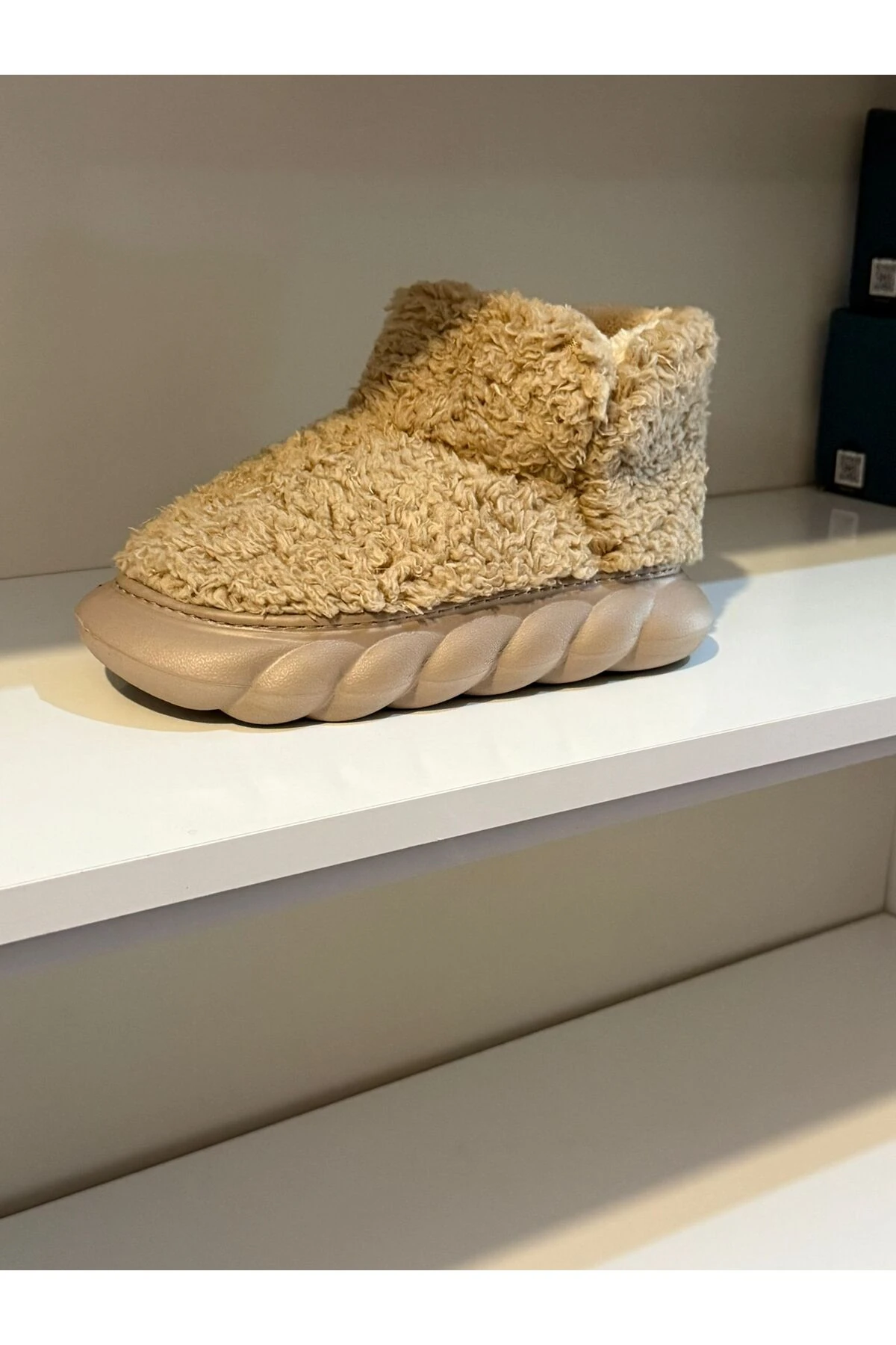 Kadın Panduf Kışlık Sıcak Tutan Ortapedik Ev Ayakkabısı