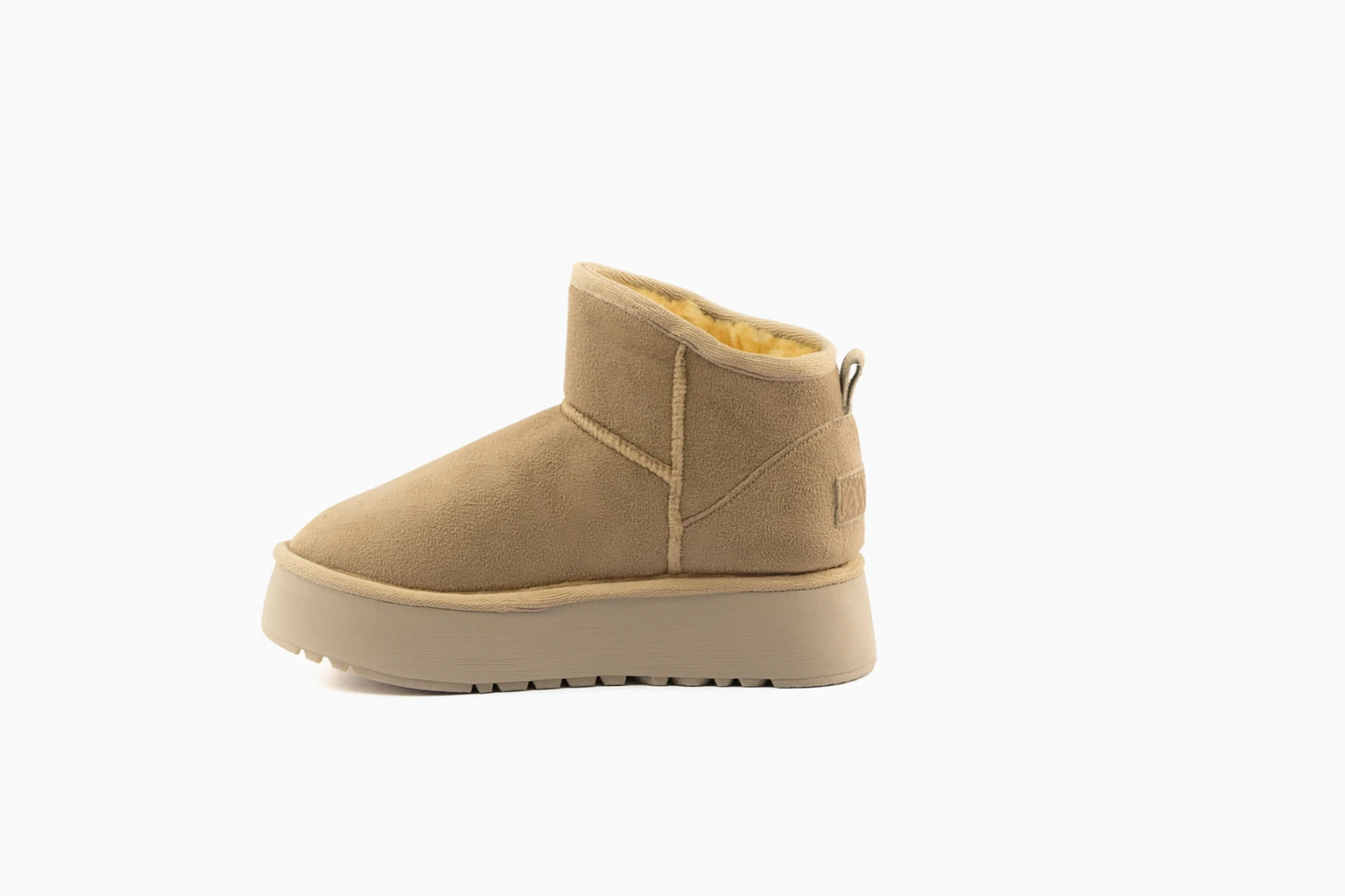 Kadın Kürklü Bej Teddy Bot