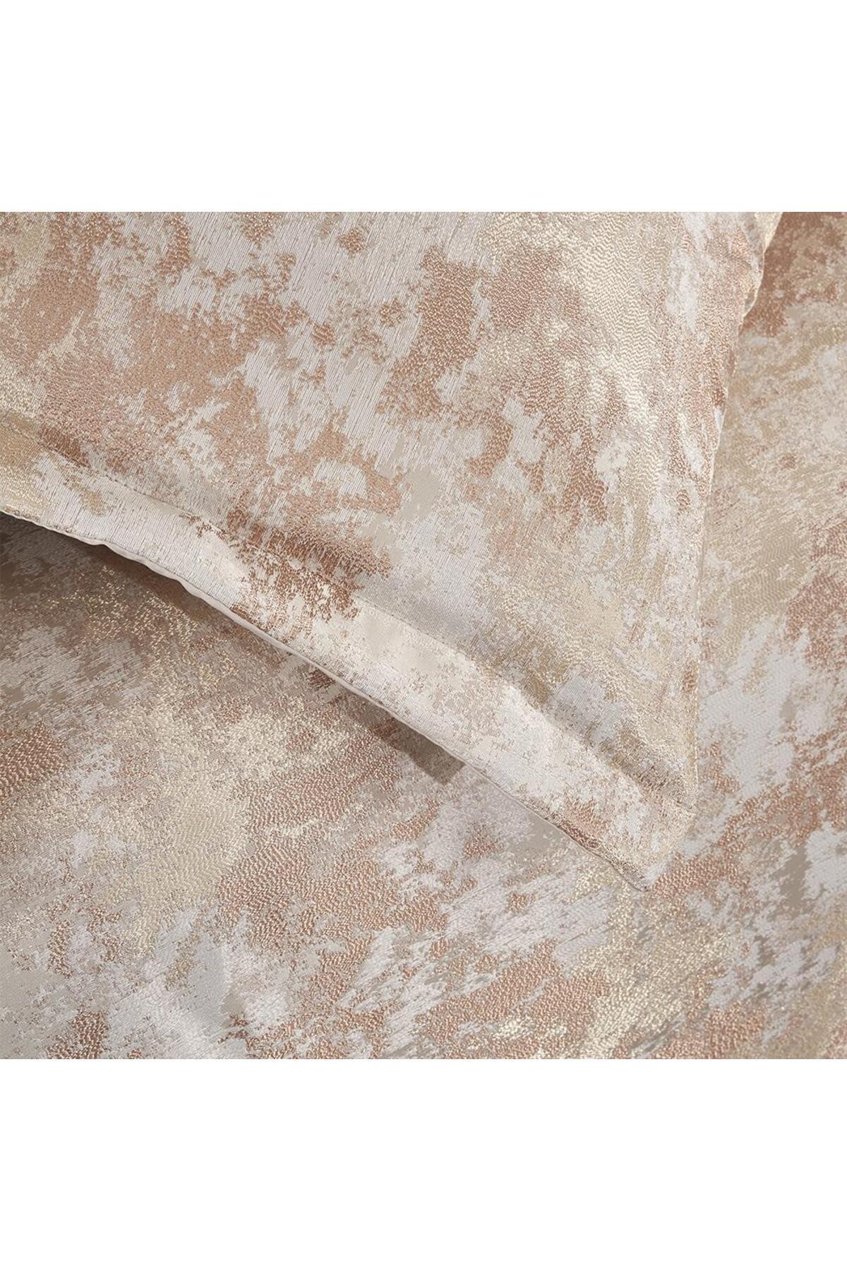 Elegante Viviana Cream-Gold Double Dowry Bedspread