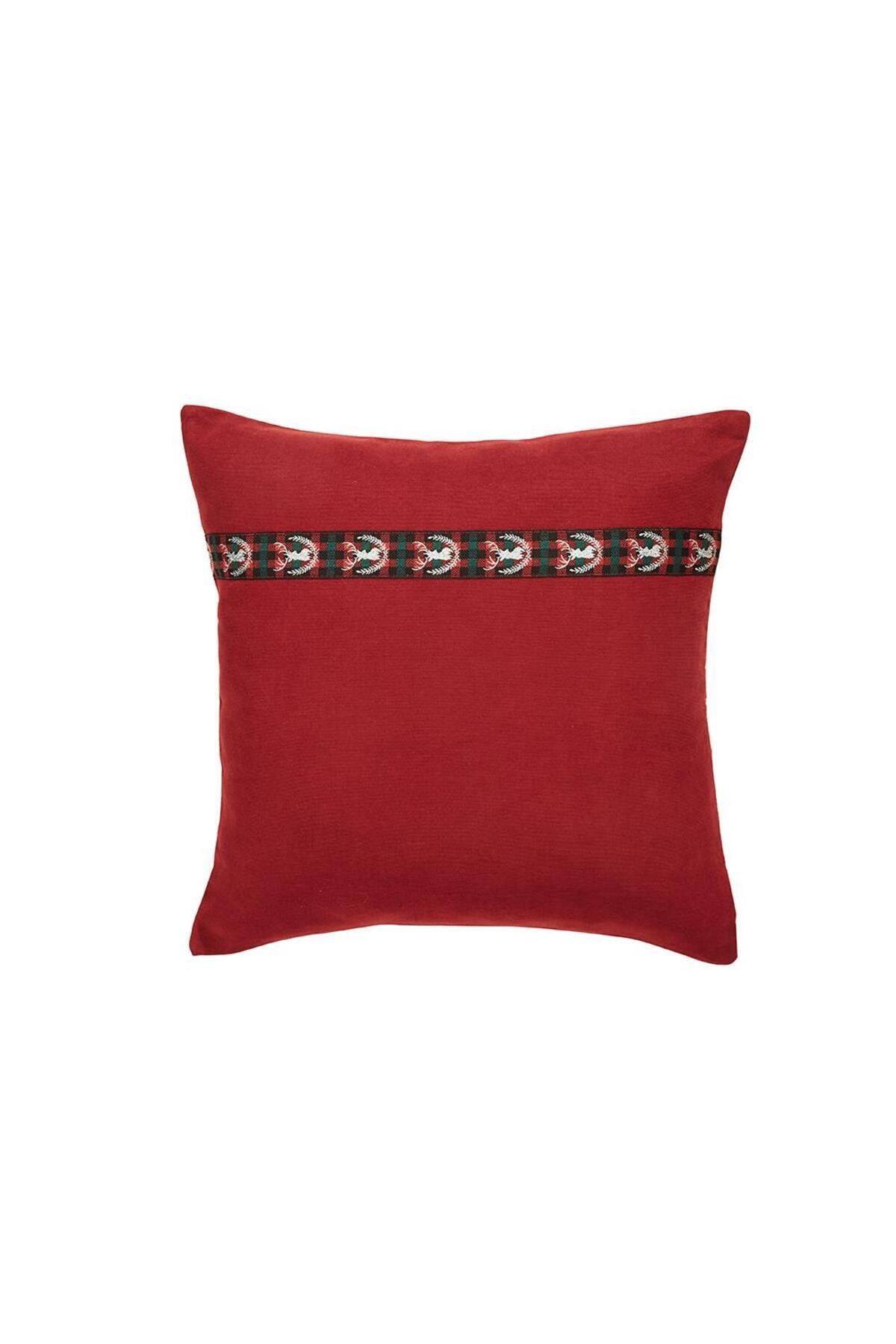 Honeycomb Fabric Dahlia Throw Pillow Cover