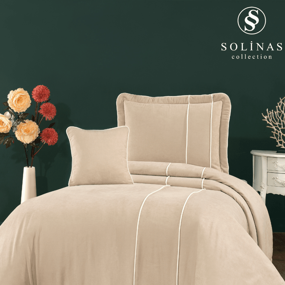 Solinas Collection Lena Vizon Tek Kişilik Elyaf Dolgulu Yatak Örtüsü