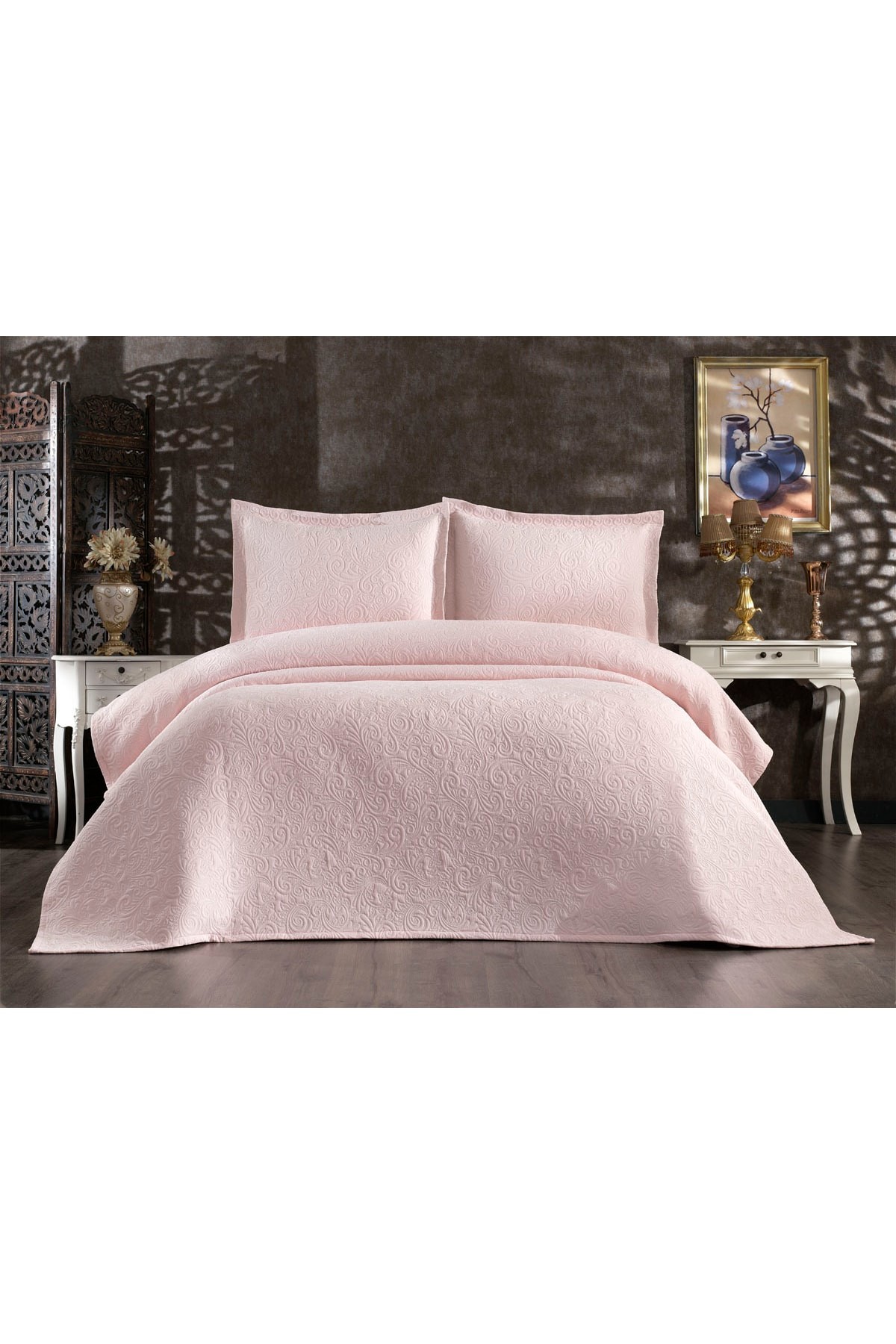 Soldi Fiori Powder Double Bedspread