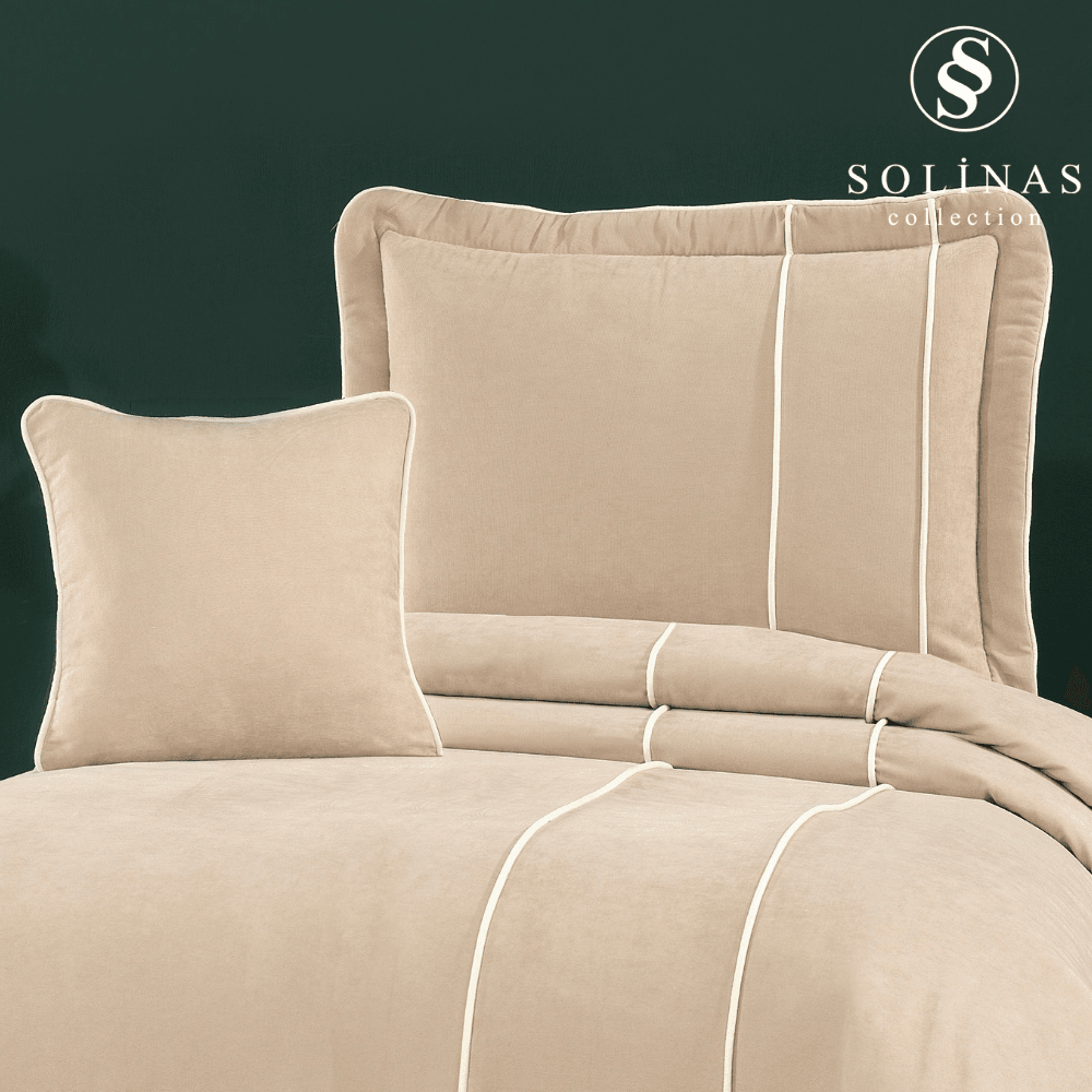 Solinas Collection Lena Vizon Tek Kişilik Elyaf Dolgulu Yatak Örtüsü