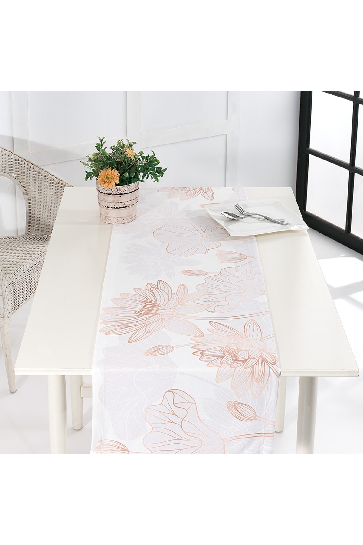 Digital Printed Jasmine Runner