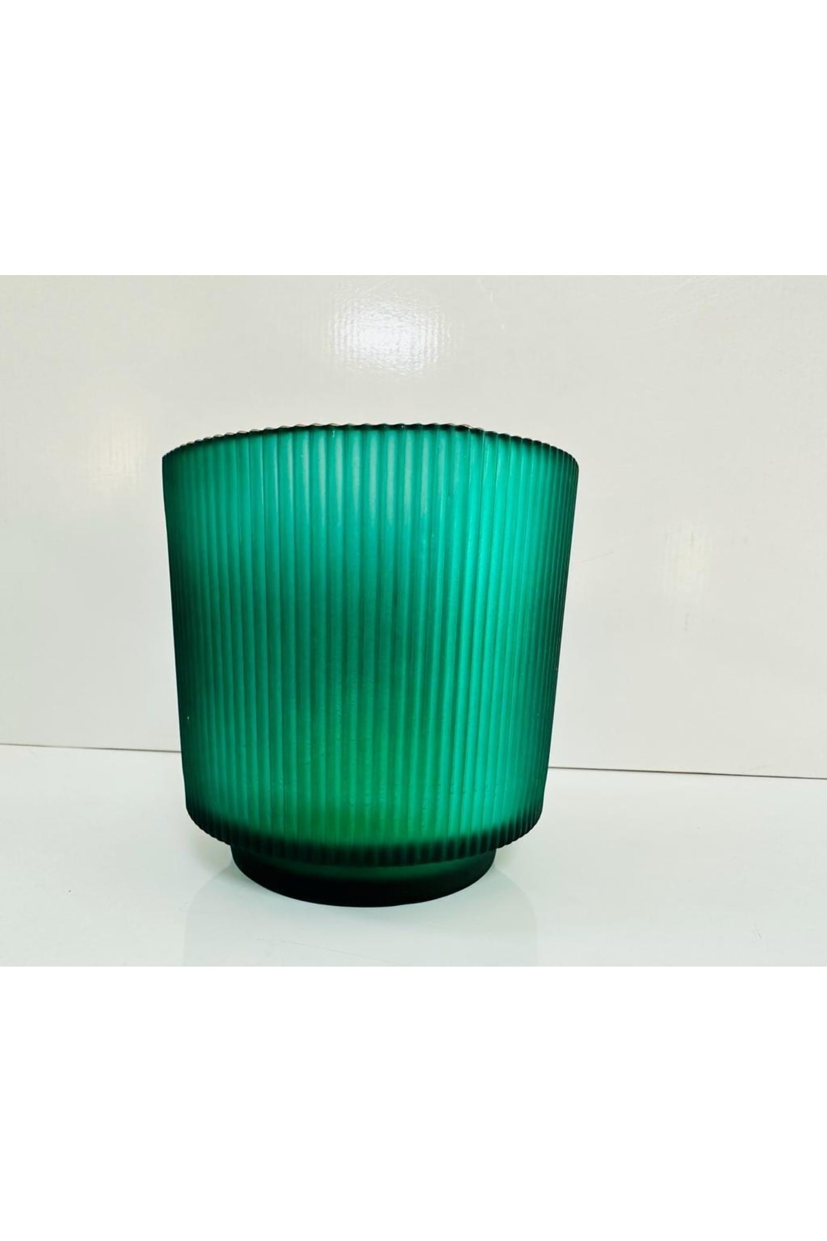 Glass Vase Candle - Patchouli Green