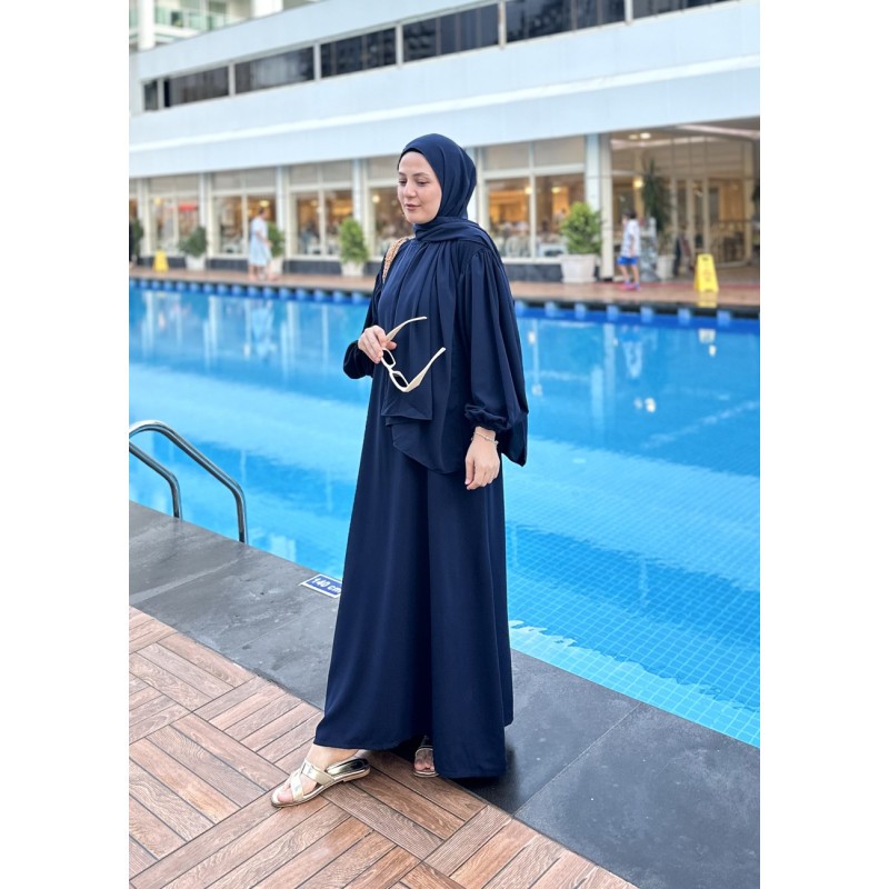 ALYA ELBİSE (lacivert)