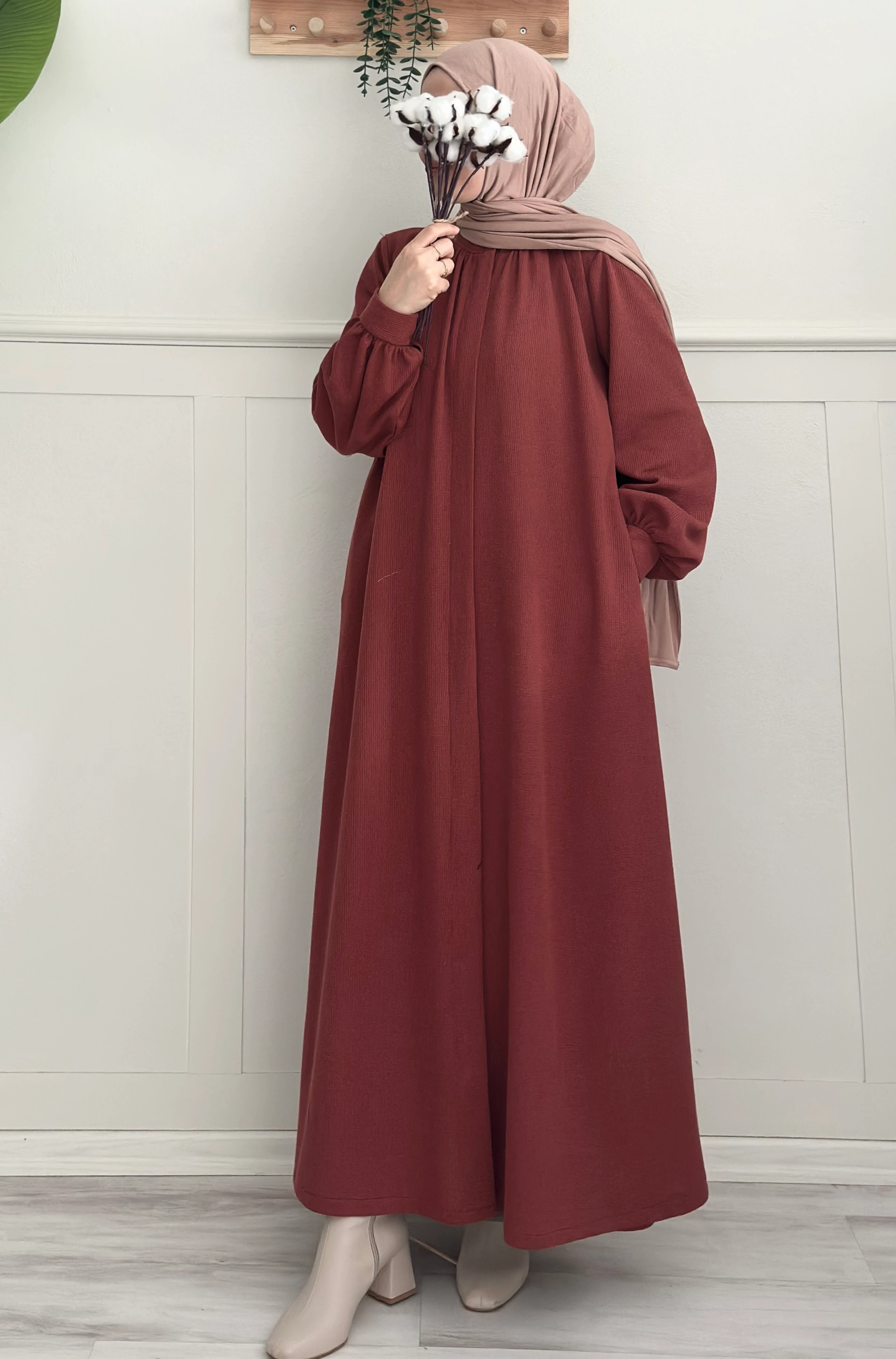 Liya triko ferace ( kiremit) 