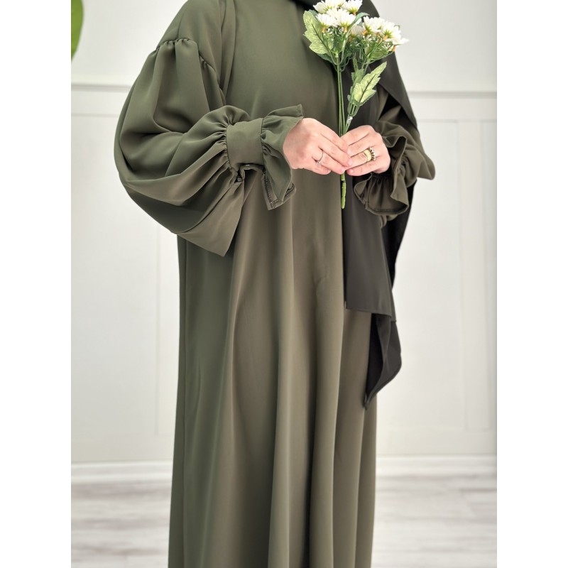 MİHRİMAH ELBİSE (haki)