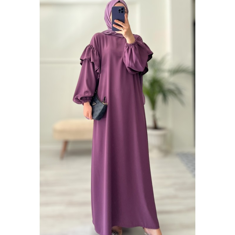 AÇELYA ELBİSE (soft mor)