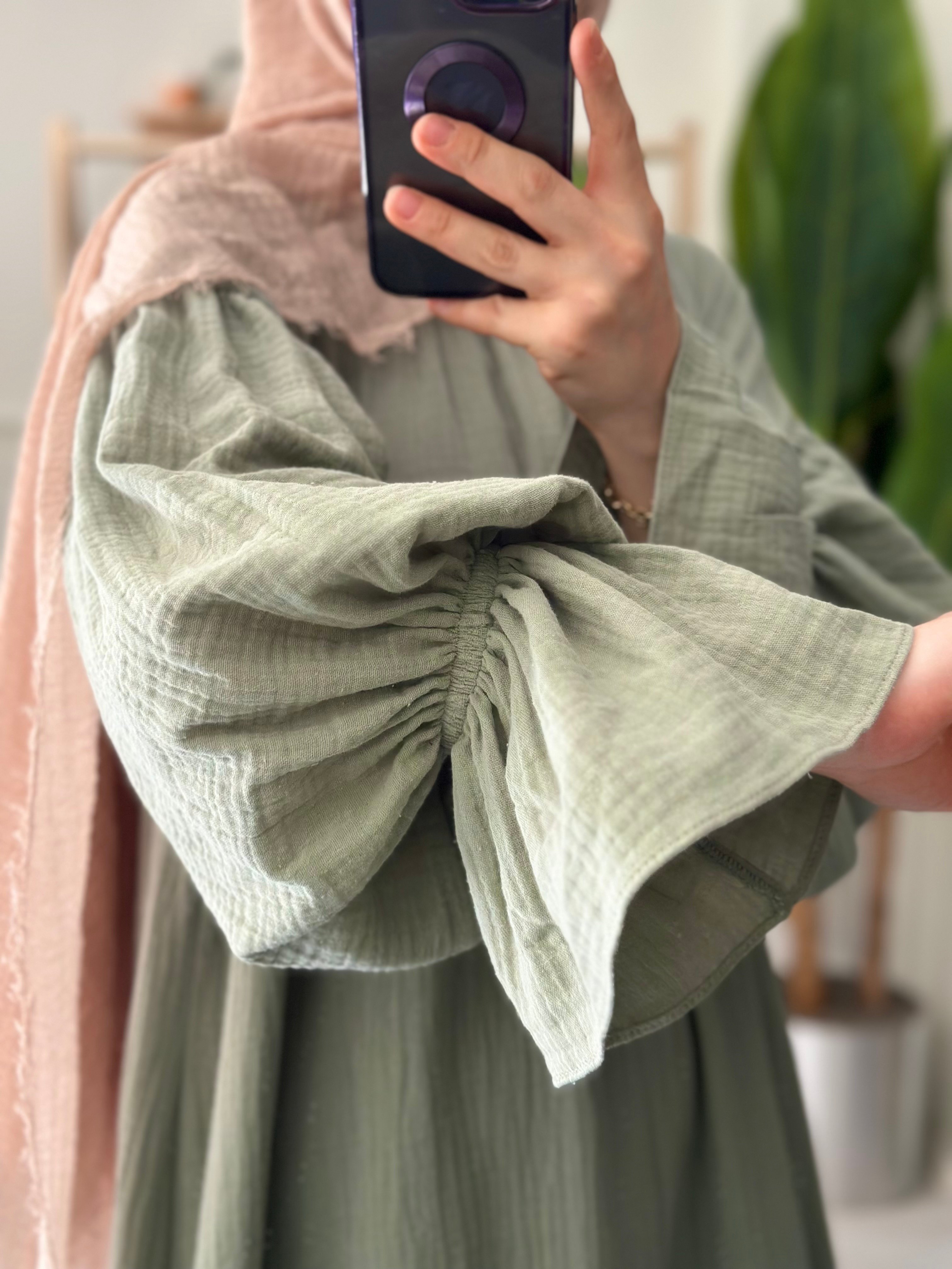 Bade elbise (soft mint)