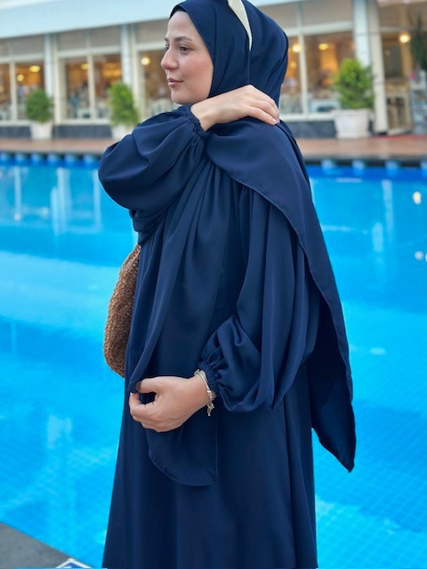 ALYA ELBİSE (lacivert)