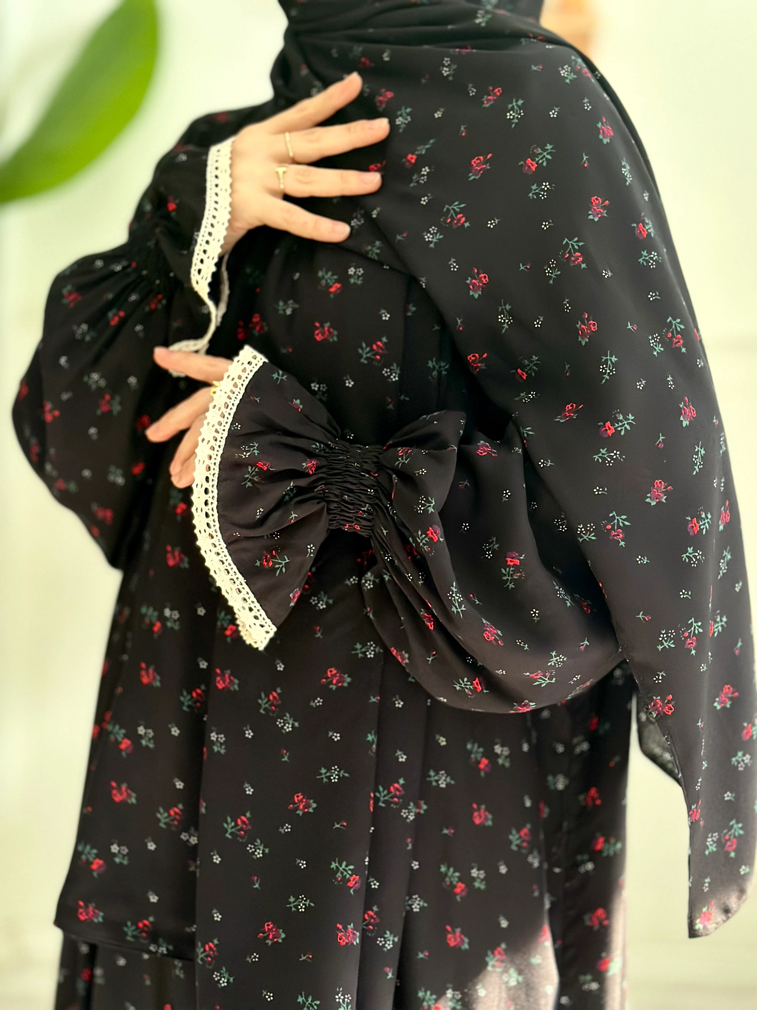 Namaz elbisesi (gül) 