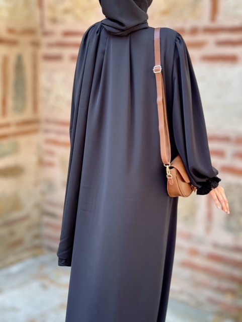 Hafsa ferace (siyah)