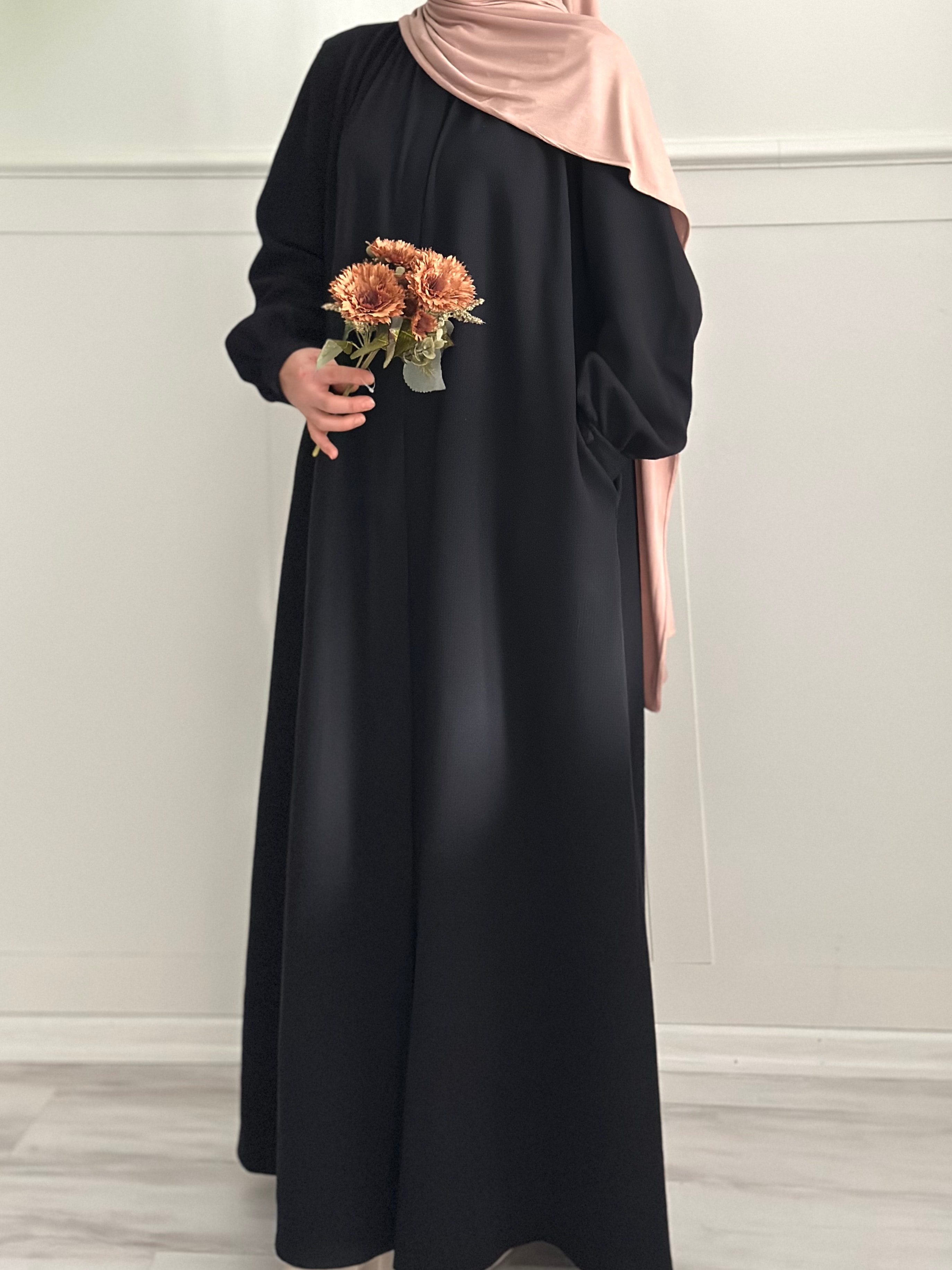 Liya triko ferace (siyah)