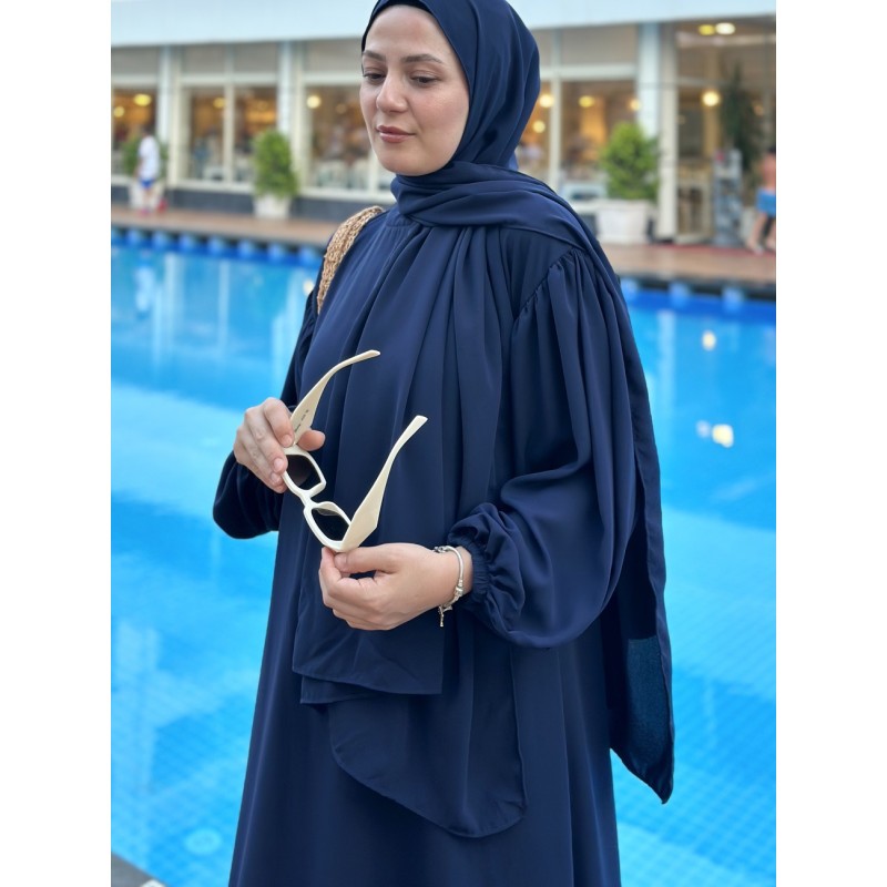 ALYA ELBİSE (lacivert)