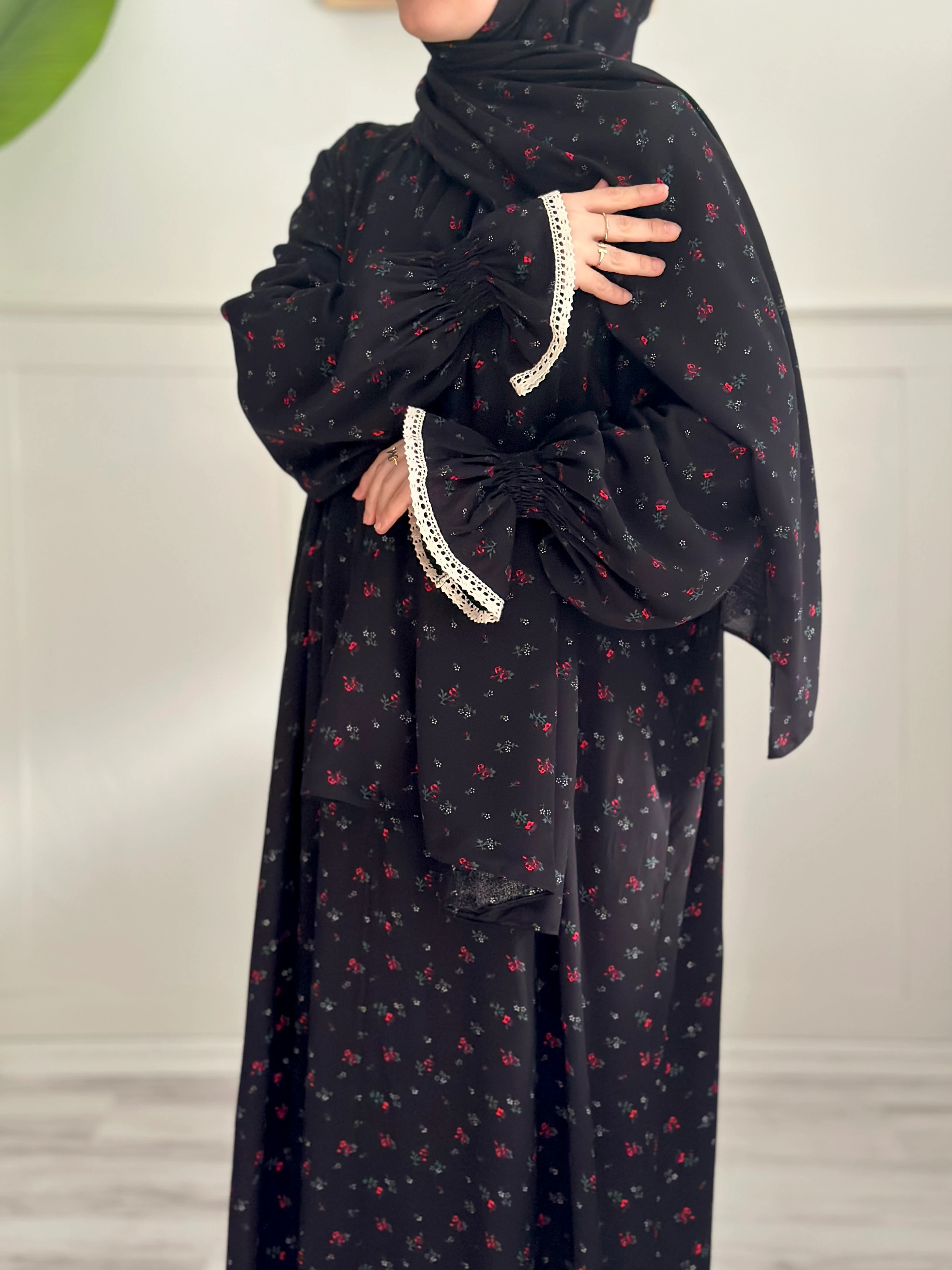 Namaz elbisesi (gül) 