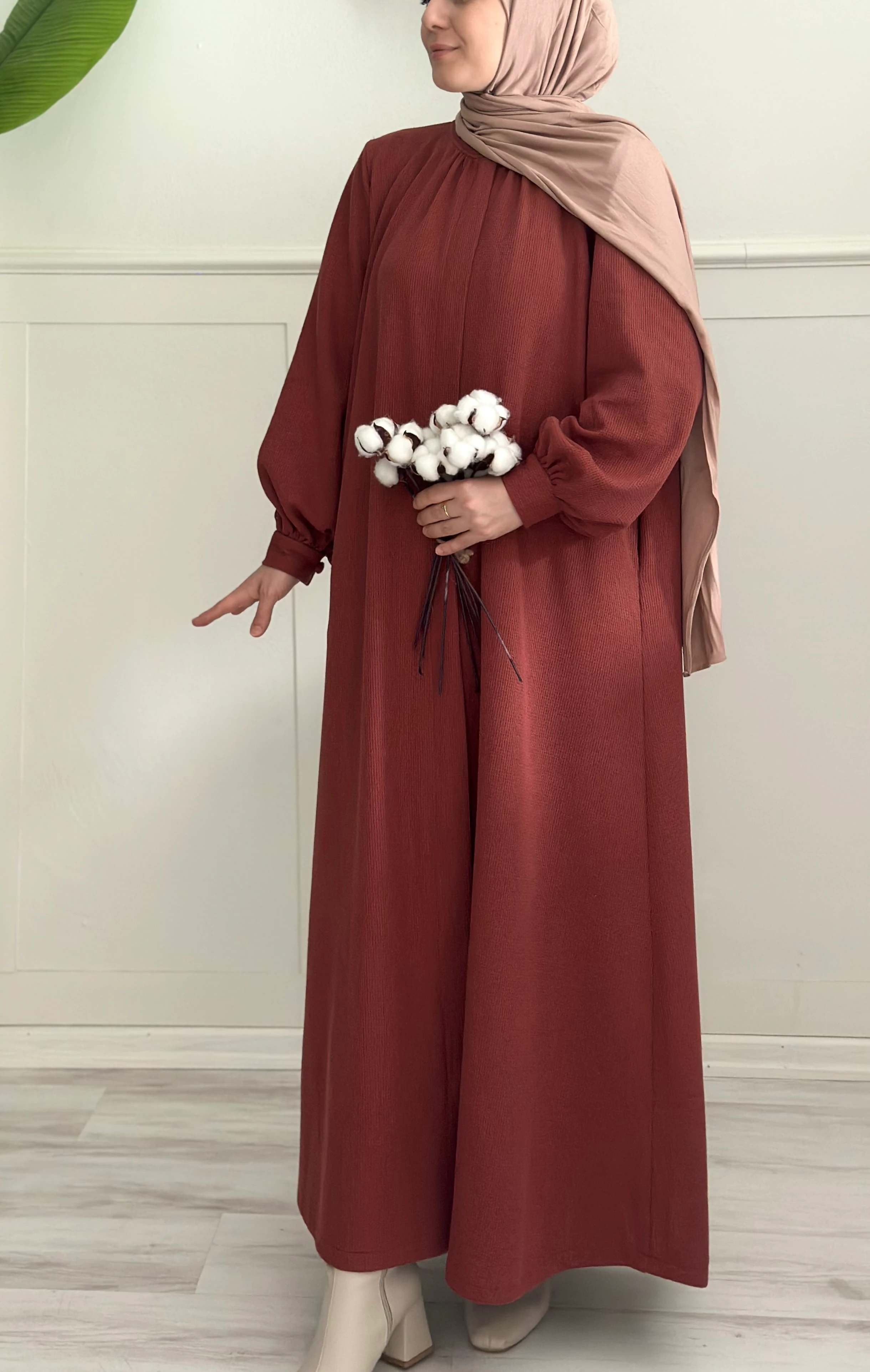 Liya triko ferace ( kiremit) 