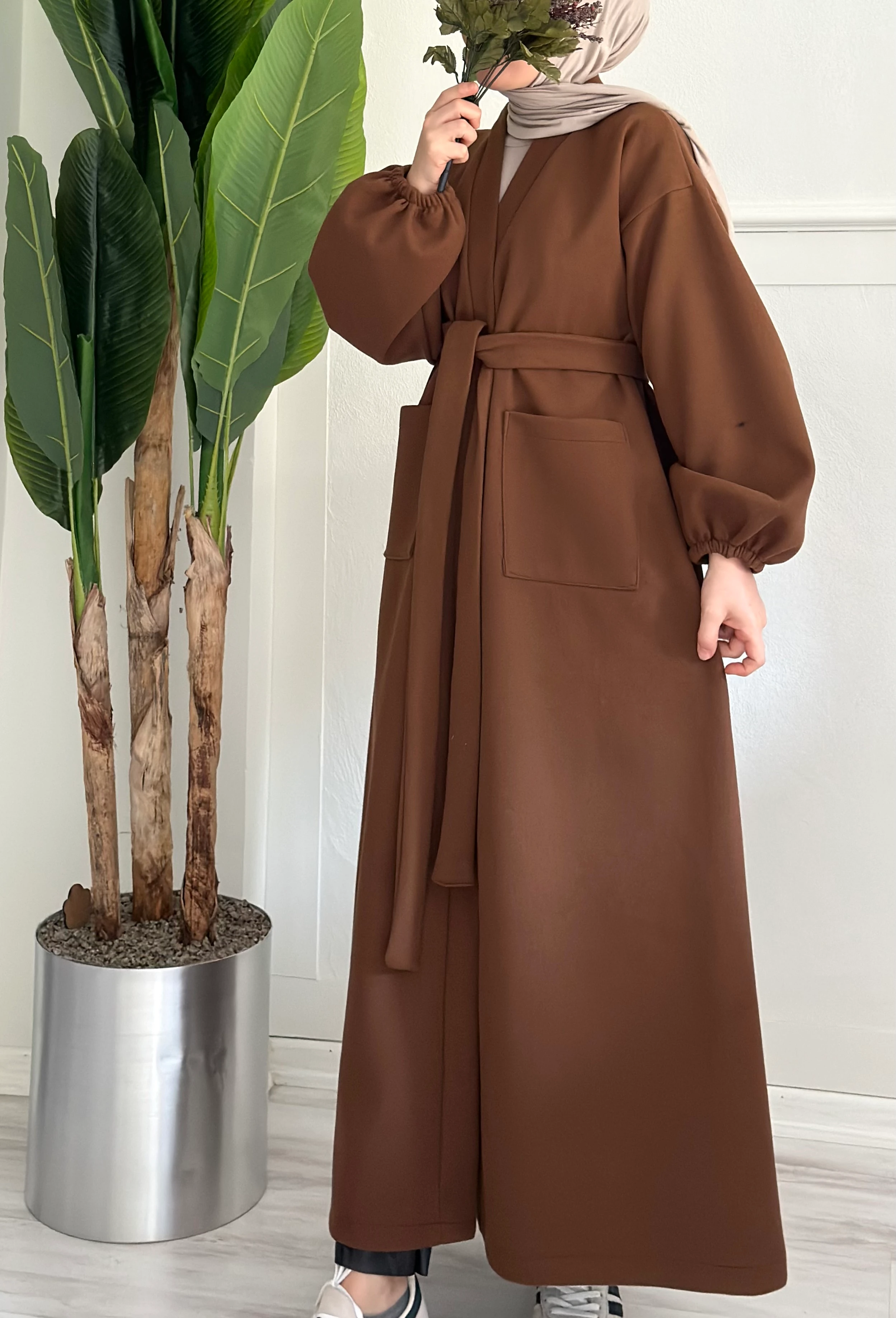 Elmina kaban (kahve)