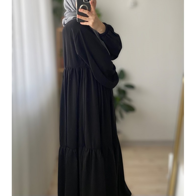 Nüda elbise [siyah]