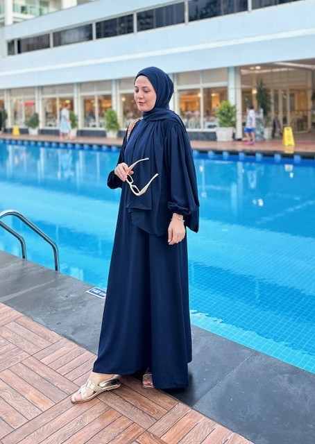 ALYA ELBİSE (lacivert)