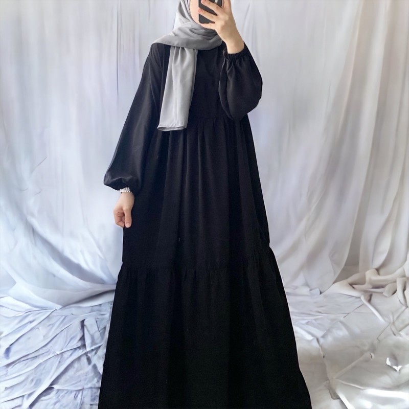 Nüda elbise [siyah]