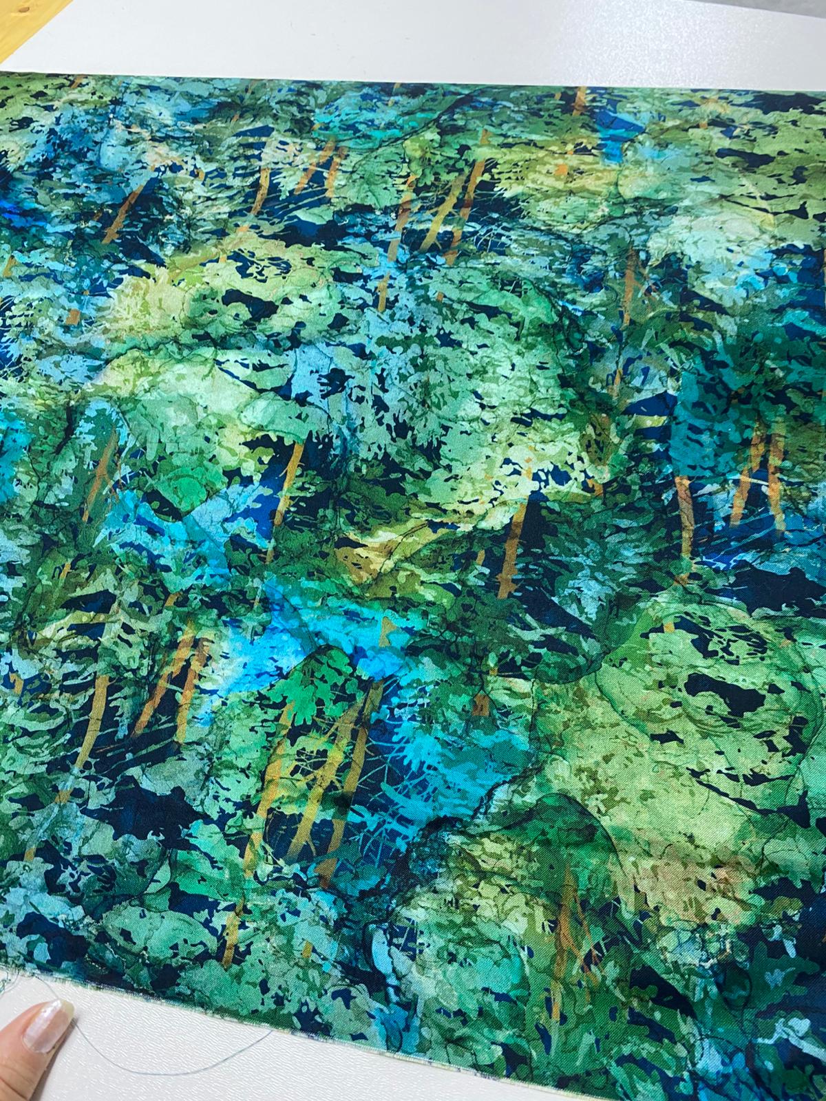 NC| CEDARCREST FALL,DARK TEAL MULTI- DP26908-68