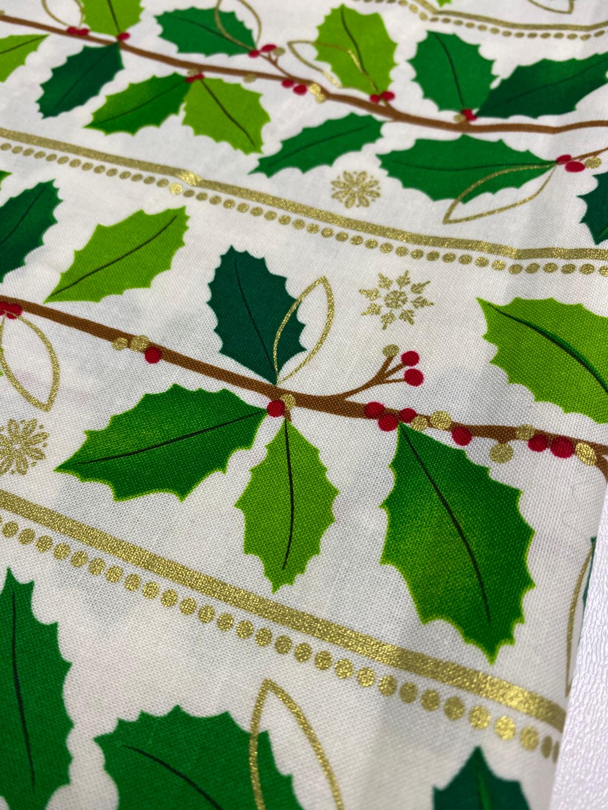 Top Sonu-75cm x 110cm-Christmas Vine Stripe