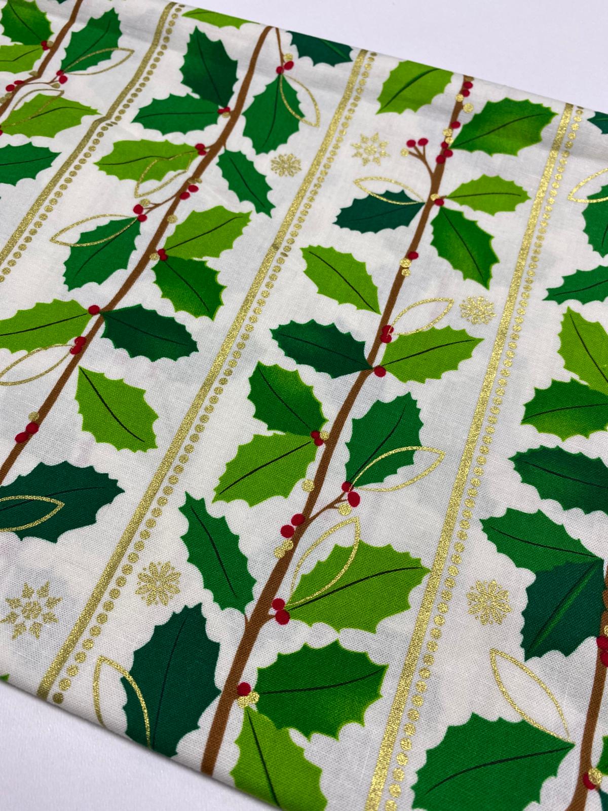 Top Sonu-75cm x 110cm-Christmas Vine Stripe