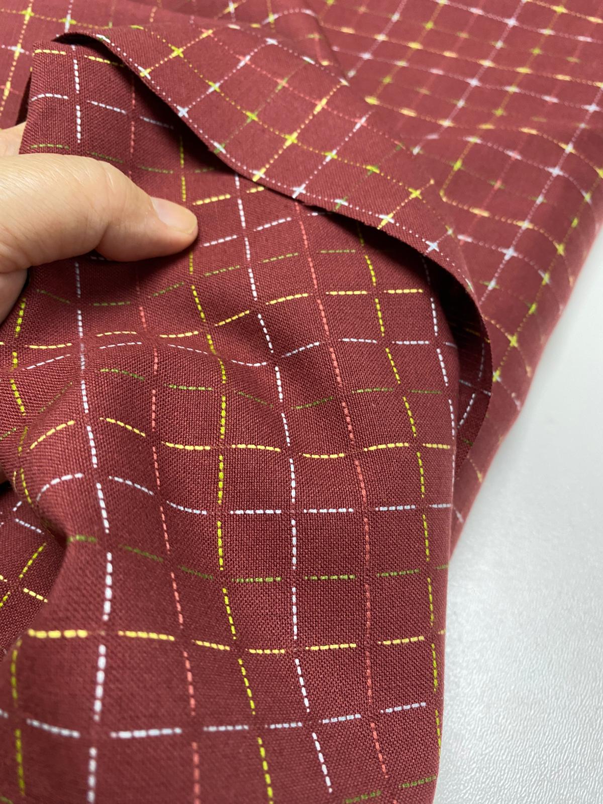 MA| Japon Kumaşı-W1104-RED