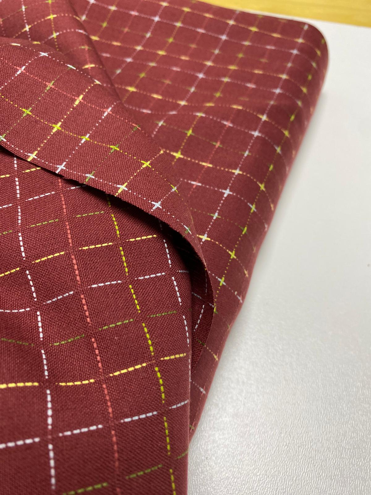 MA| Japon Kumaşı-W1104-RED