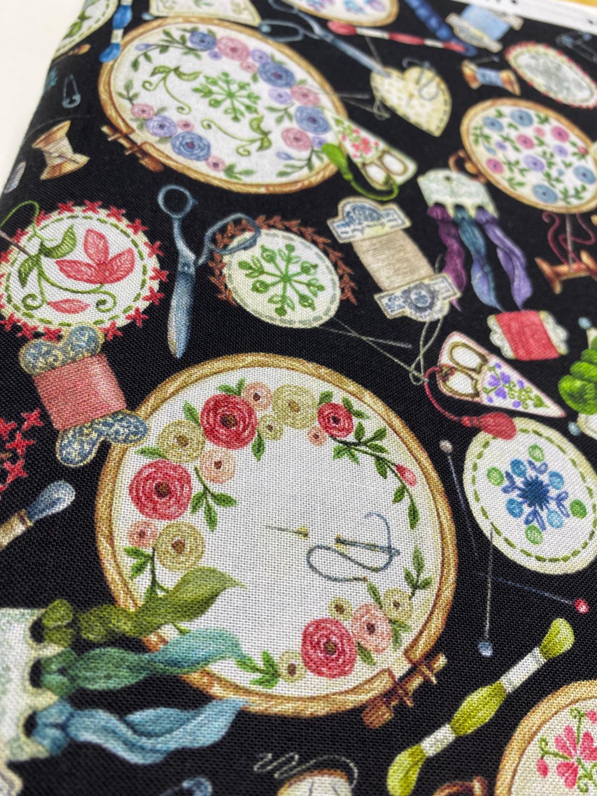 RK | MAKE IT SEW SRKD-22703-2 BLACK