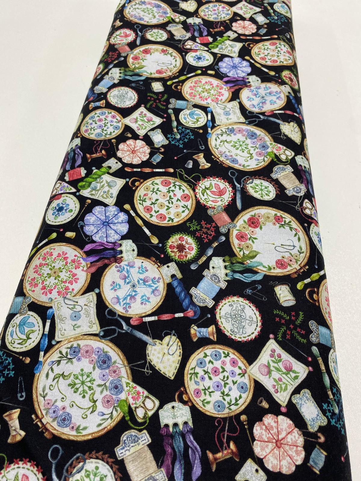 RK | MAKE IT SEW SRKD-22703-2 BLACK