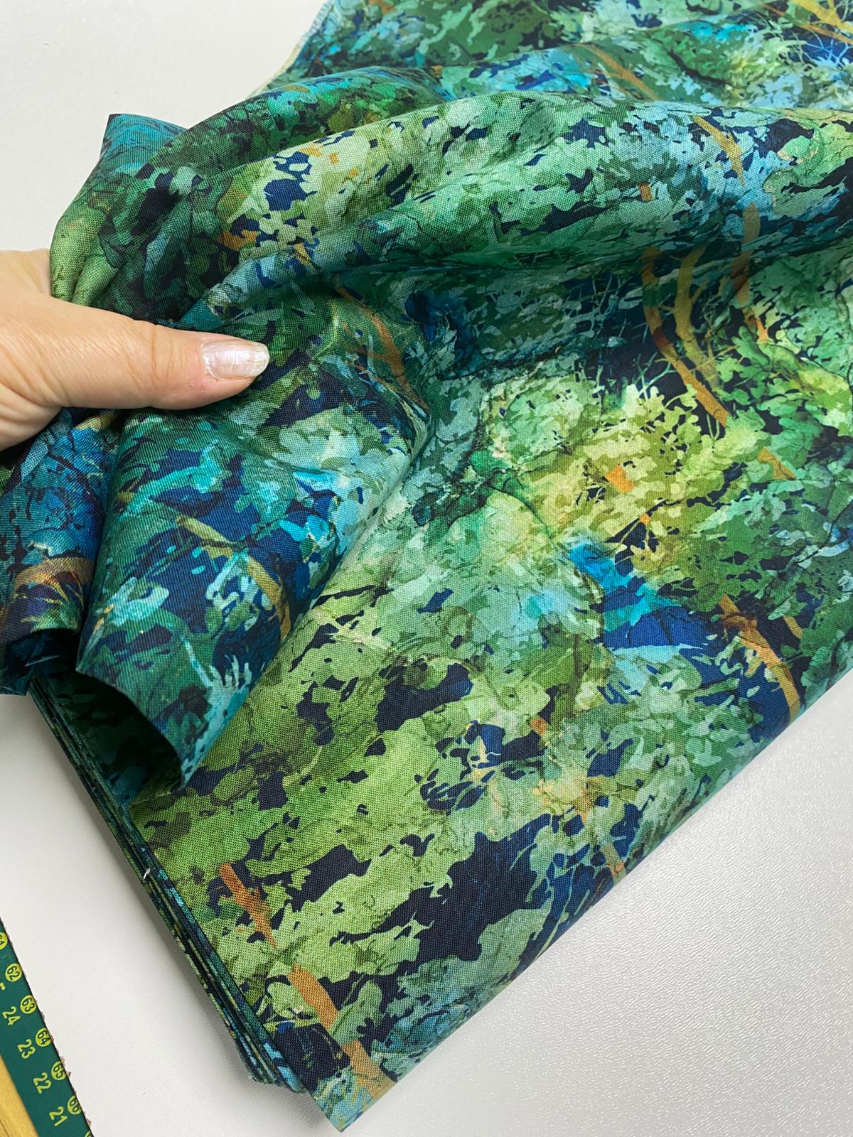 NC| CEDARCREST FALL,DARK TEAL MULTI- DP26908-68