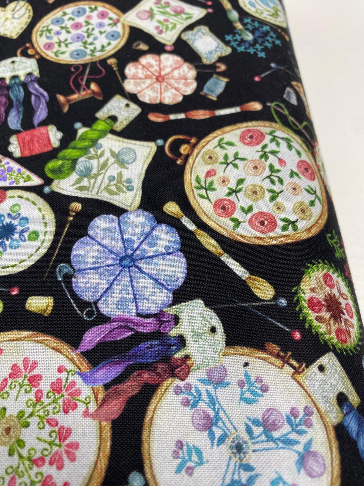 RK | MAKE IT SEW SRKD-22703-2 BLACK