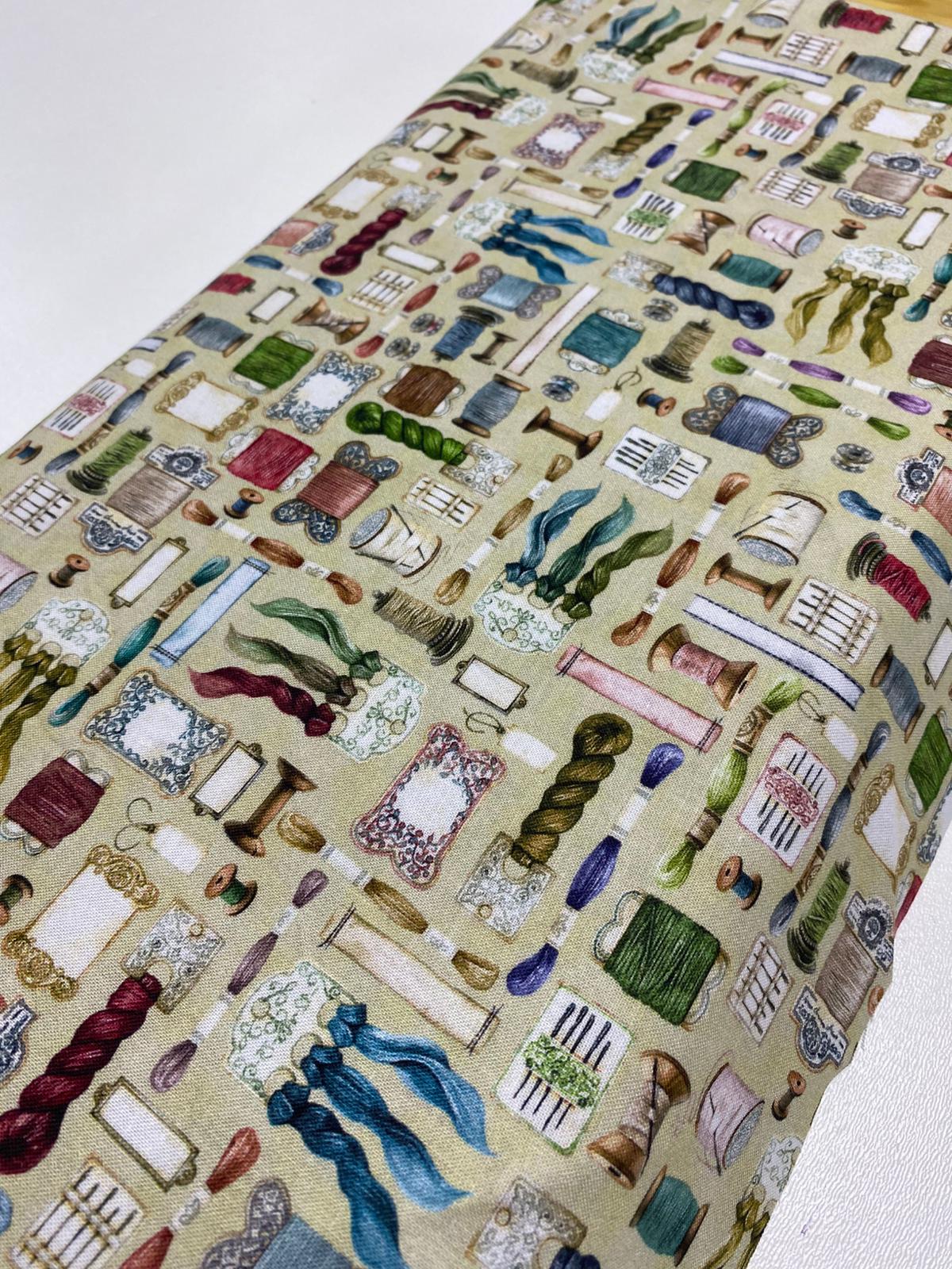 RK| MAKE IT SEW SRKD-22704-84 CREAM